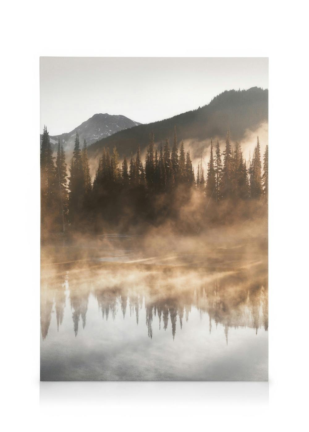Canvas Prints Sparks Lake Canvas print (50x70 cm - Oak Frame)