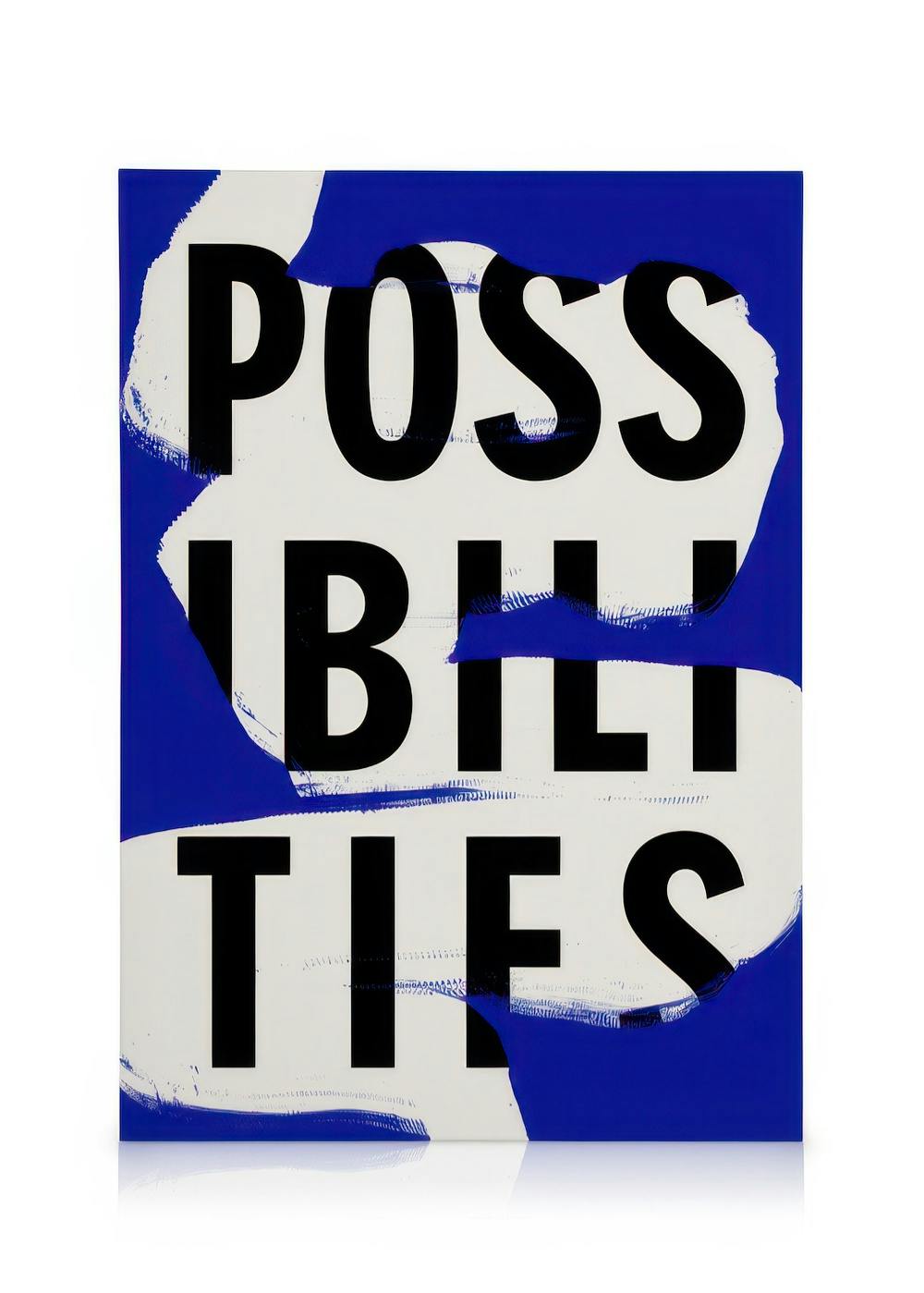 Canvas Prints Possibilities Canvas print (50x70 cm - Black Frame)