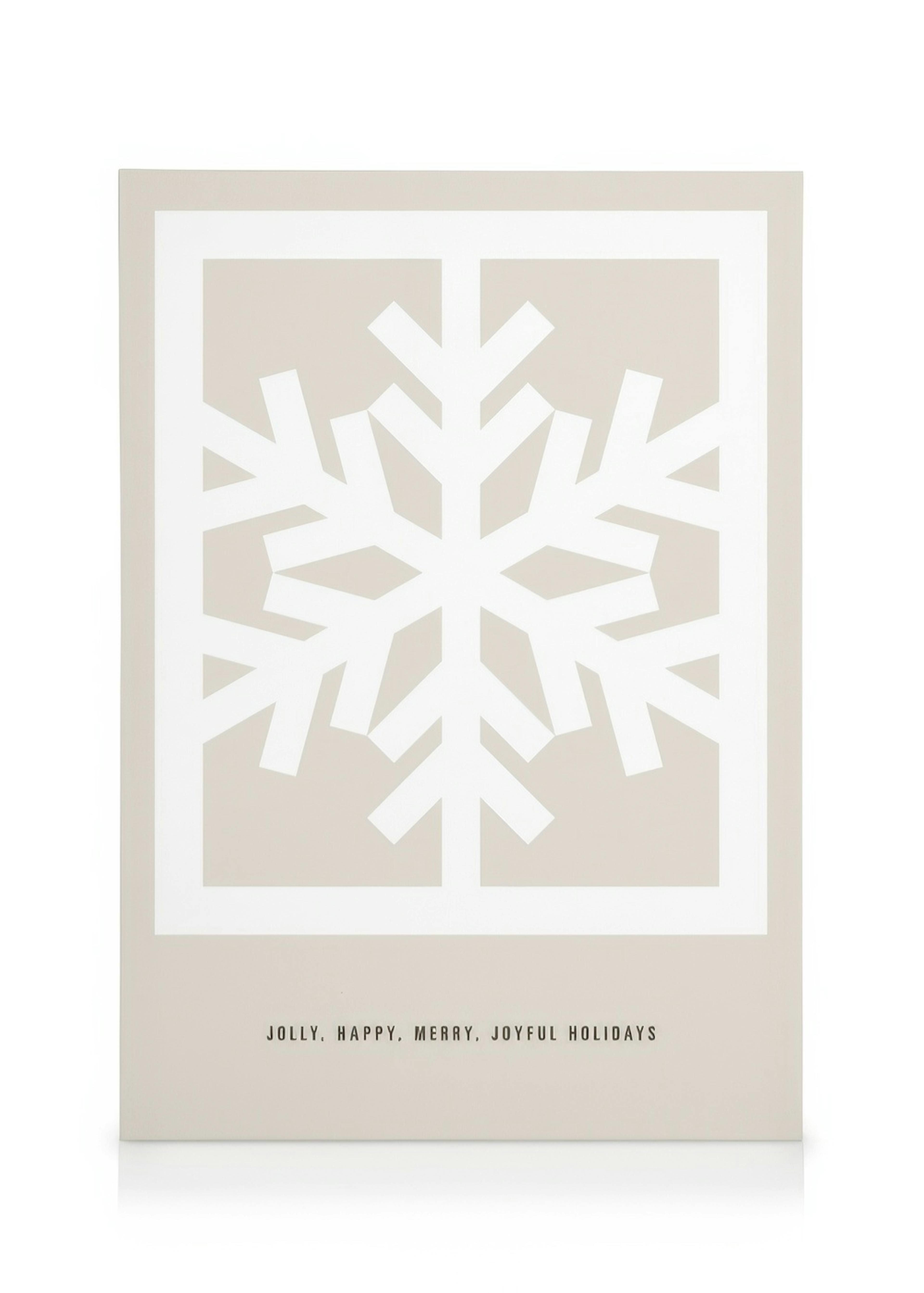 Graphic Snow Flake Lerret 0