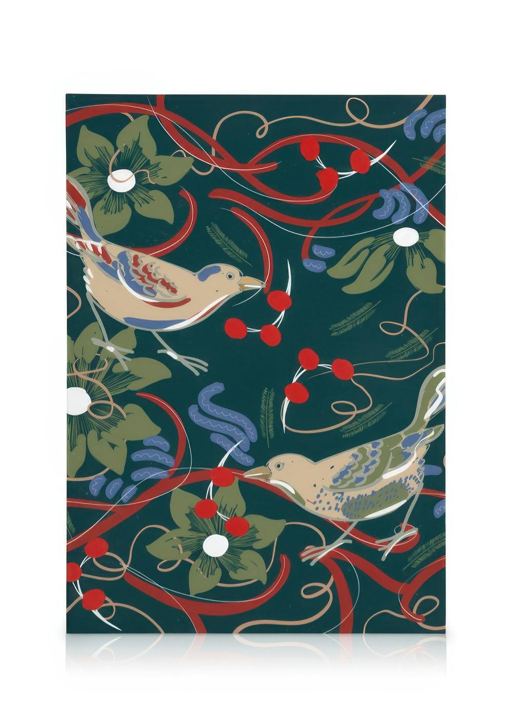 Canvas Schilderijen Holiday Pattern No1 Canvas (30x40 cm - Fotolijst Zwart)