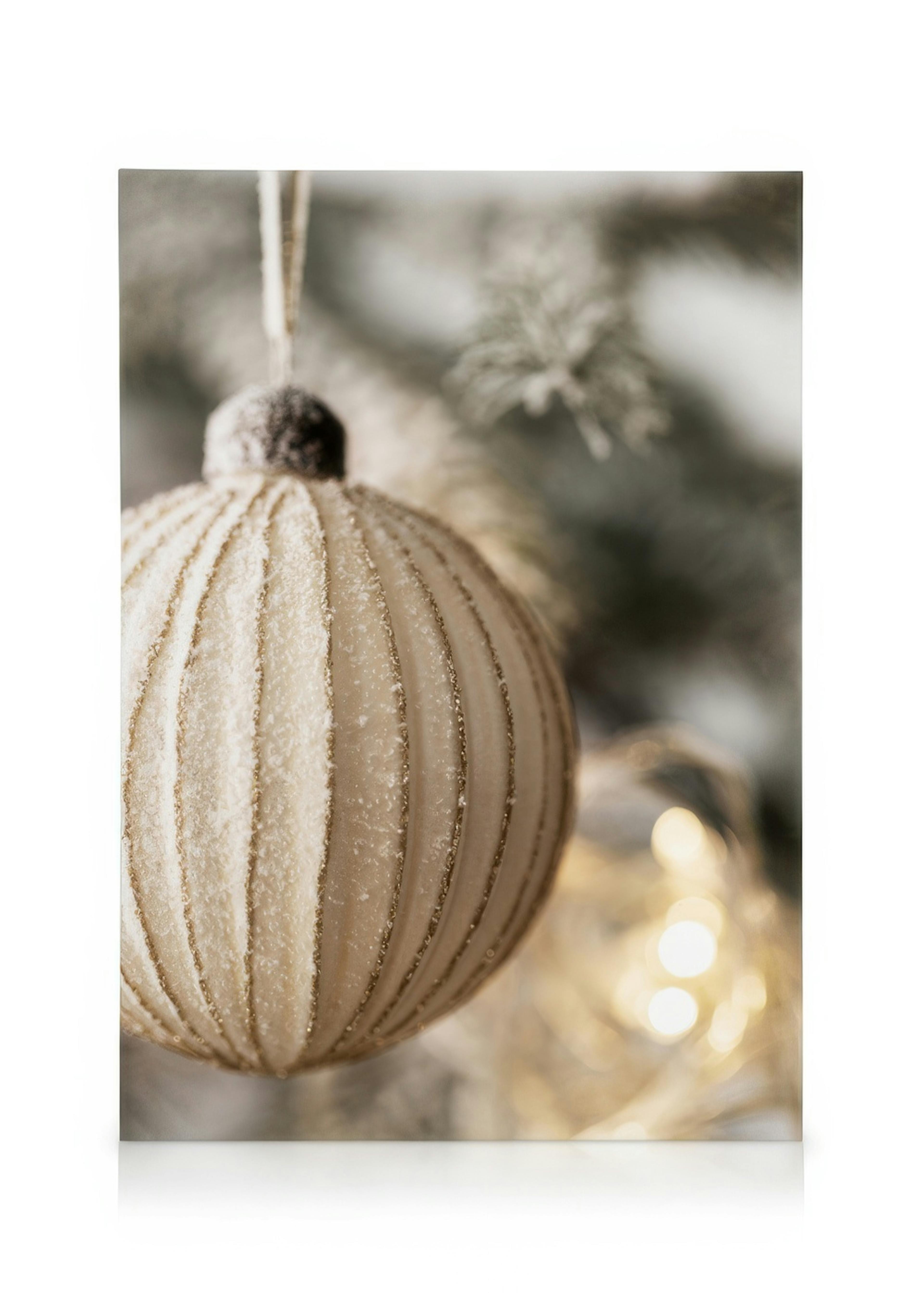 Golden Bauble Lerret 0
