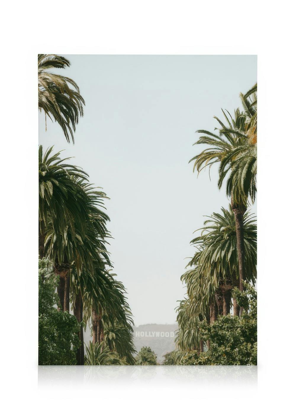 Canvas Prints Iconic Hollywood Alley Canvas print (30x40 cm - Oak Frame)