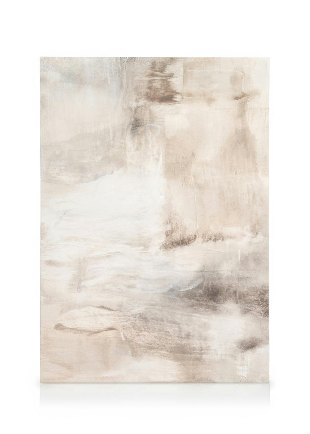 Soft Beige Painting No1 Obraz na plátne (30x40 cm - Dubový rám)