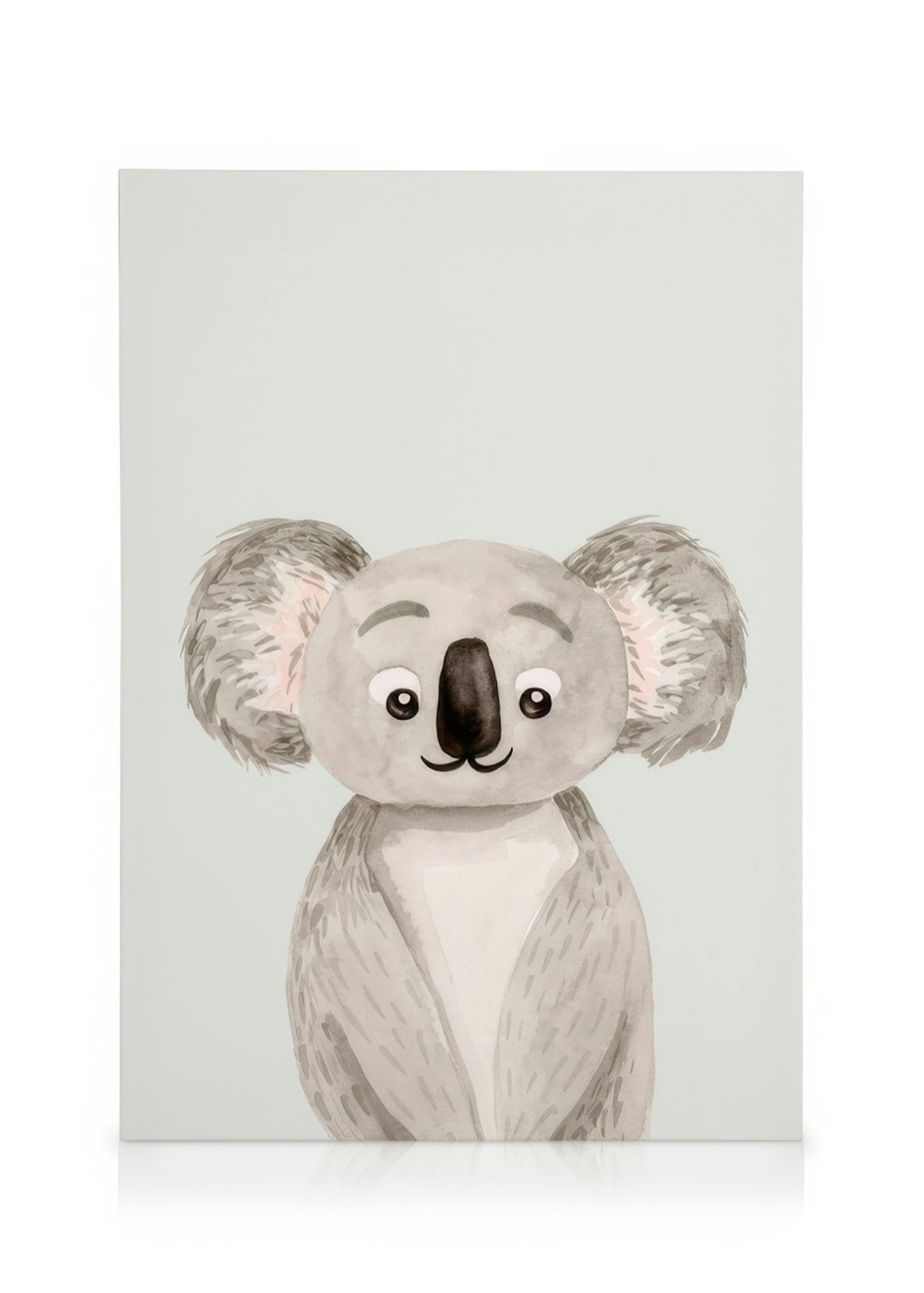 Koala and Sloth Dúo de lienzos