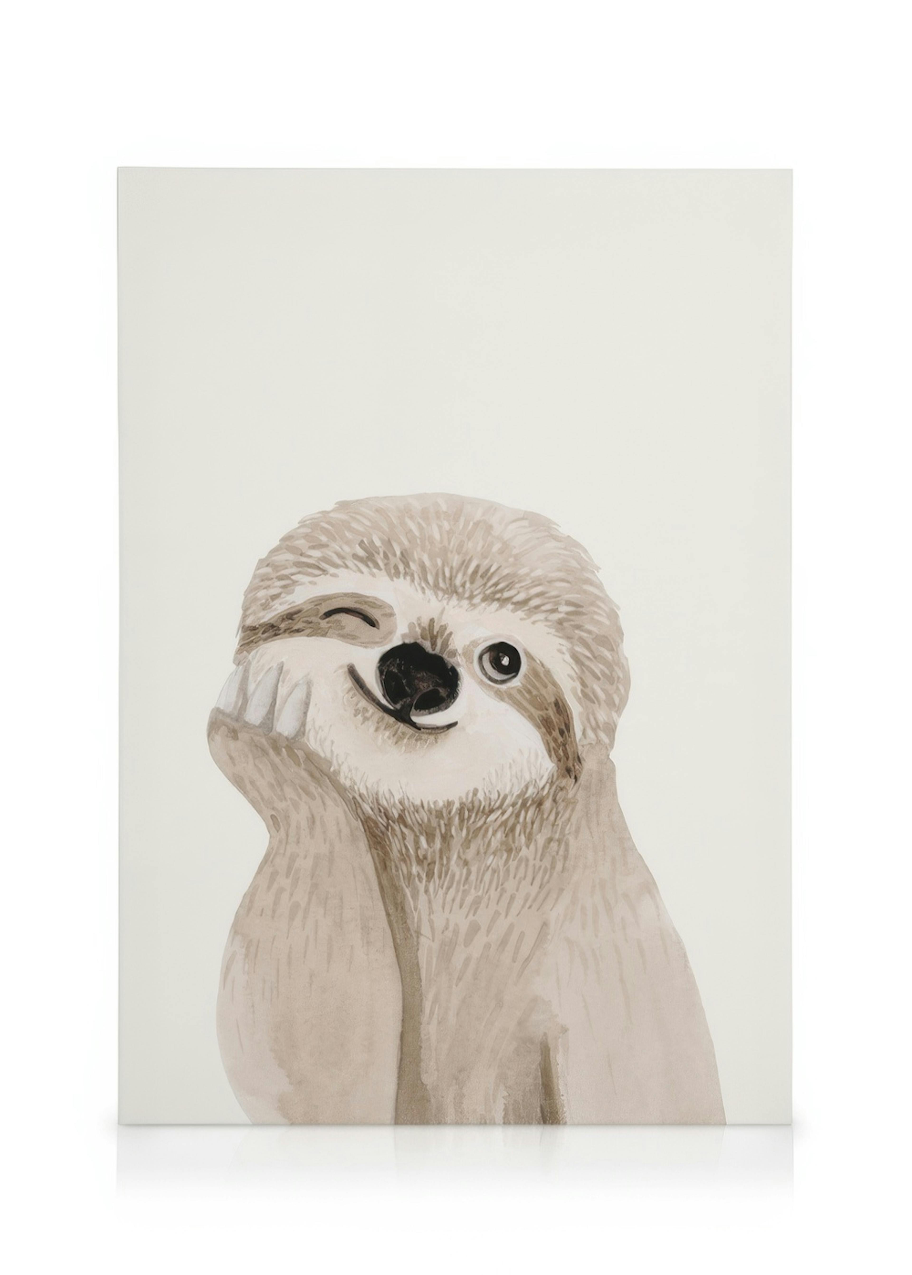 Koala and Sloth Dúo de lienzos