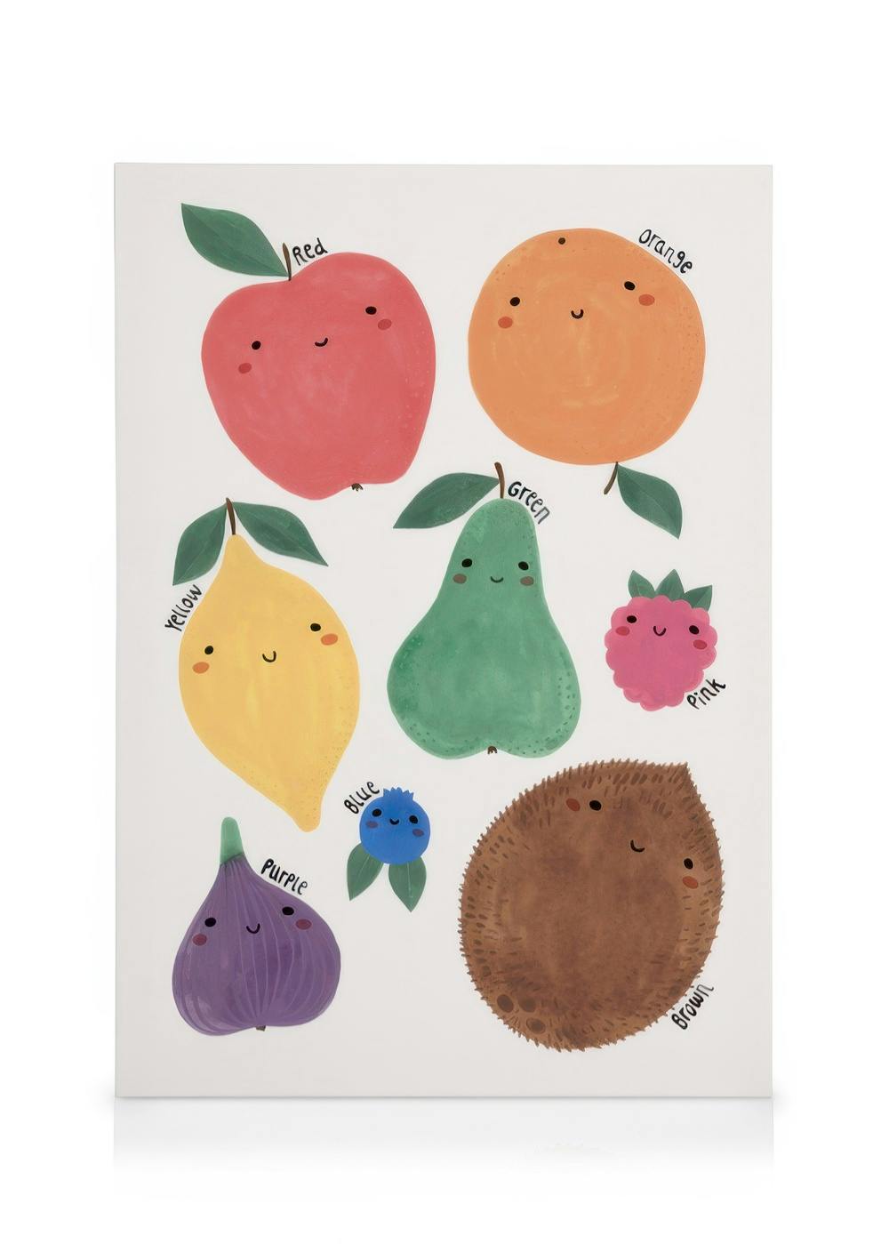 Canvas Prints Colorful Fruits Canvas print (30x40 cm)