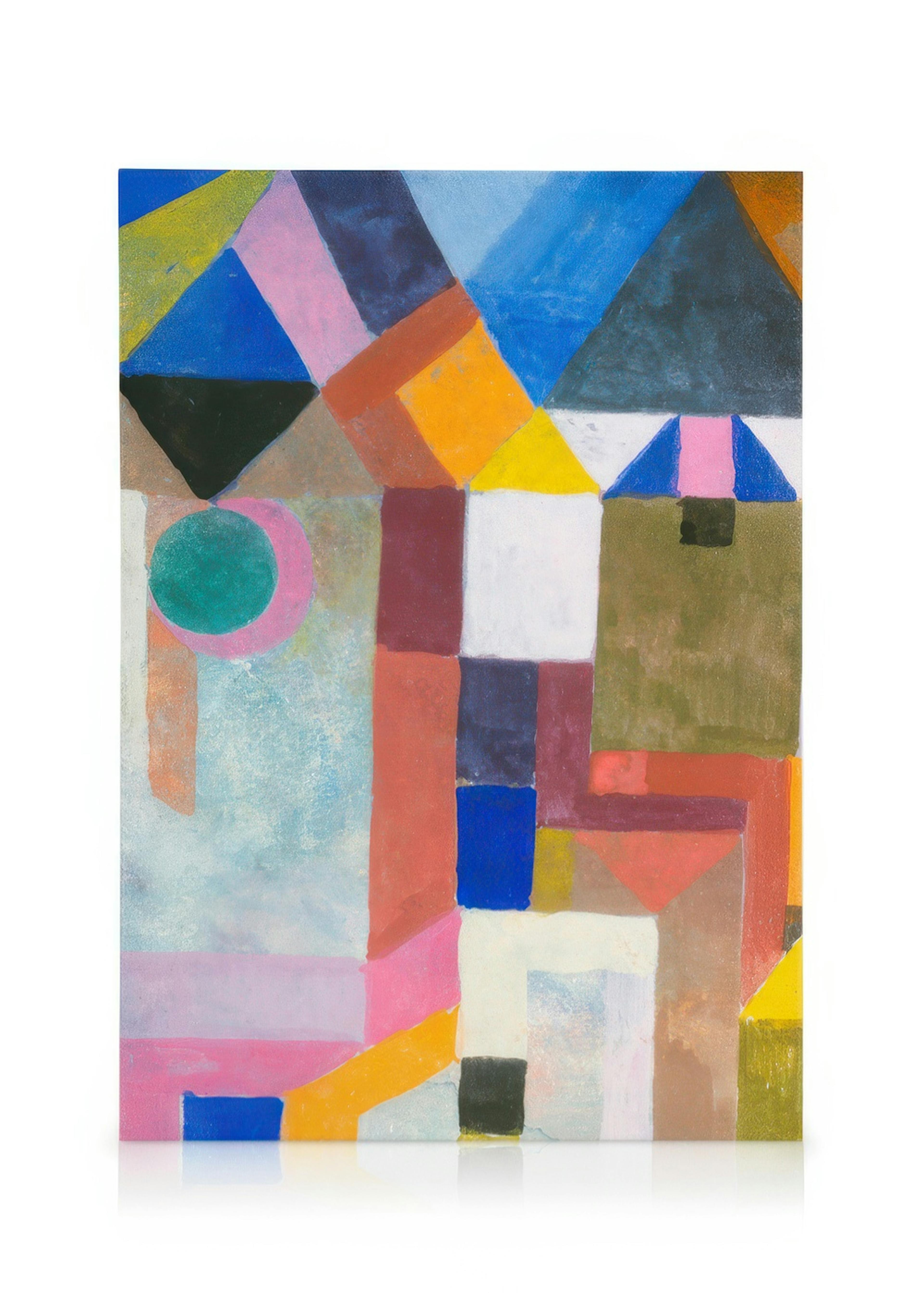 Paul Klee - Colorful Architecture Canvas print 0