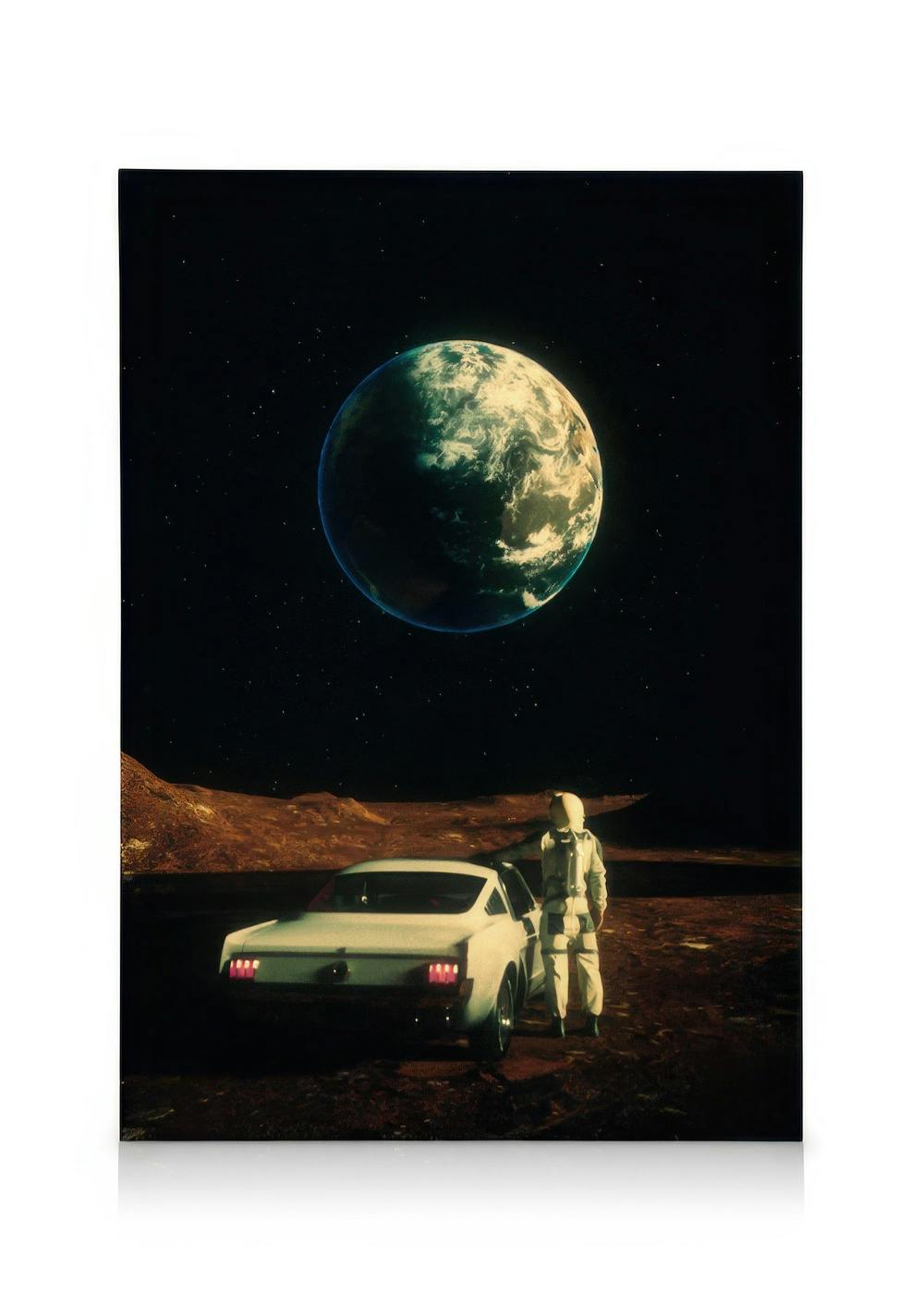 Far From Home Canvas (50x70 cm - Fotokaders zwart)