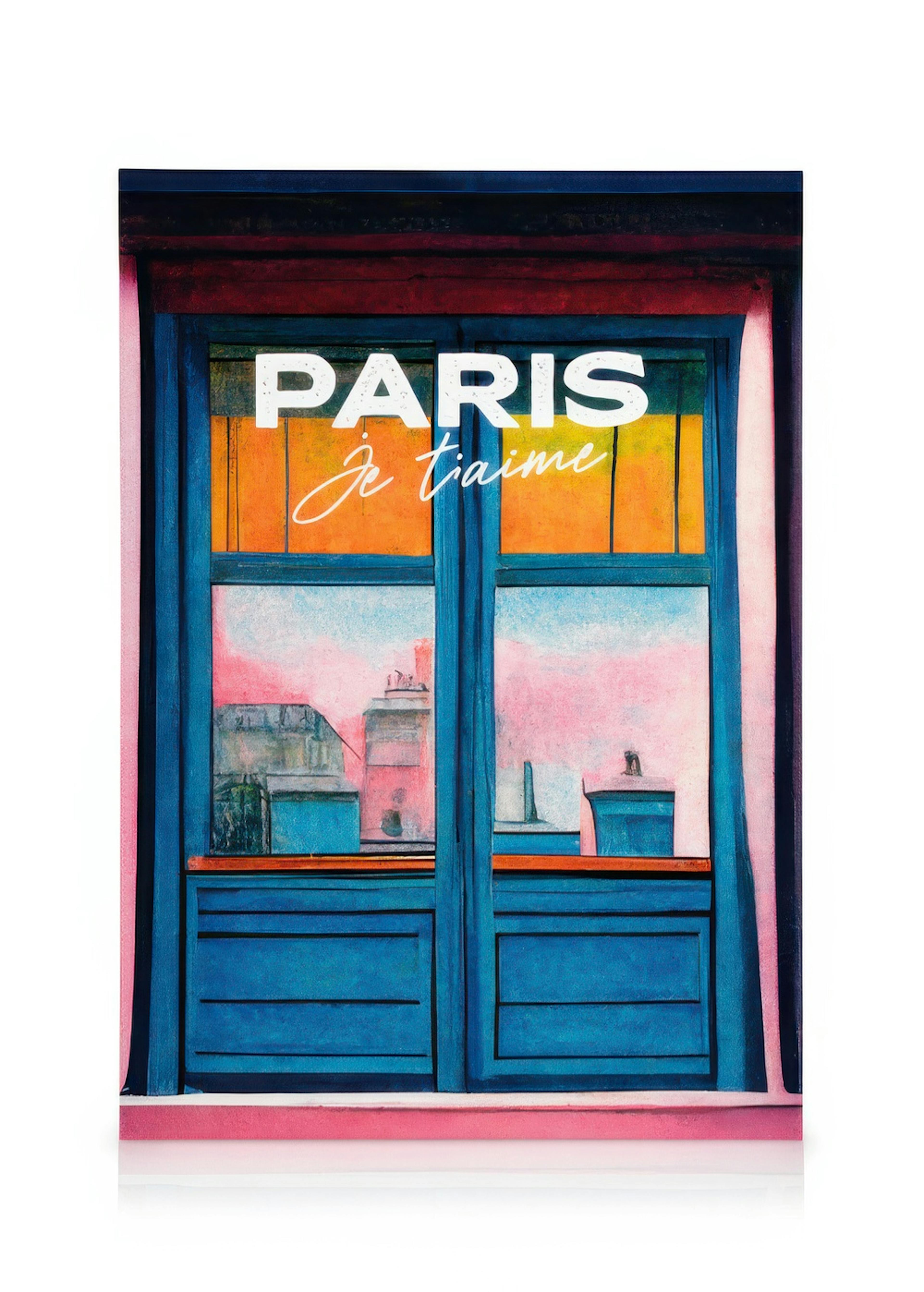 A Paris Window Lerret 0