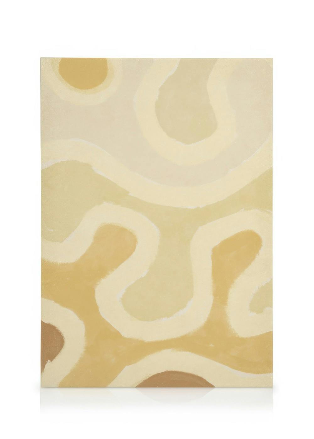 Canvas Prints Pastel Contemporain No2 Canvas print (50x70 cm - Oak Frame)