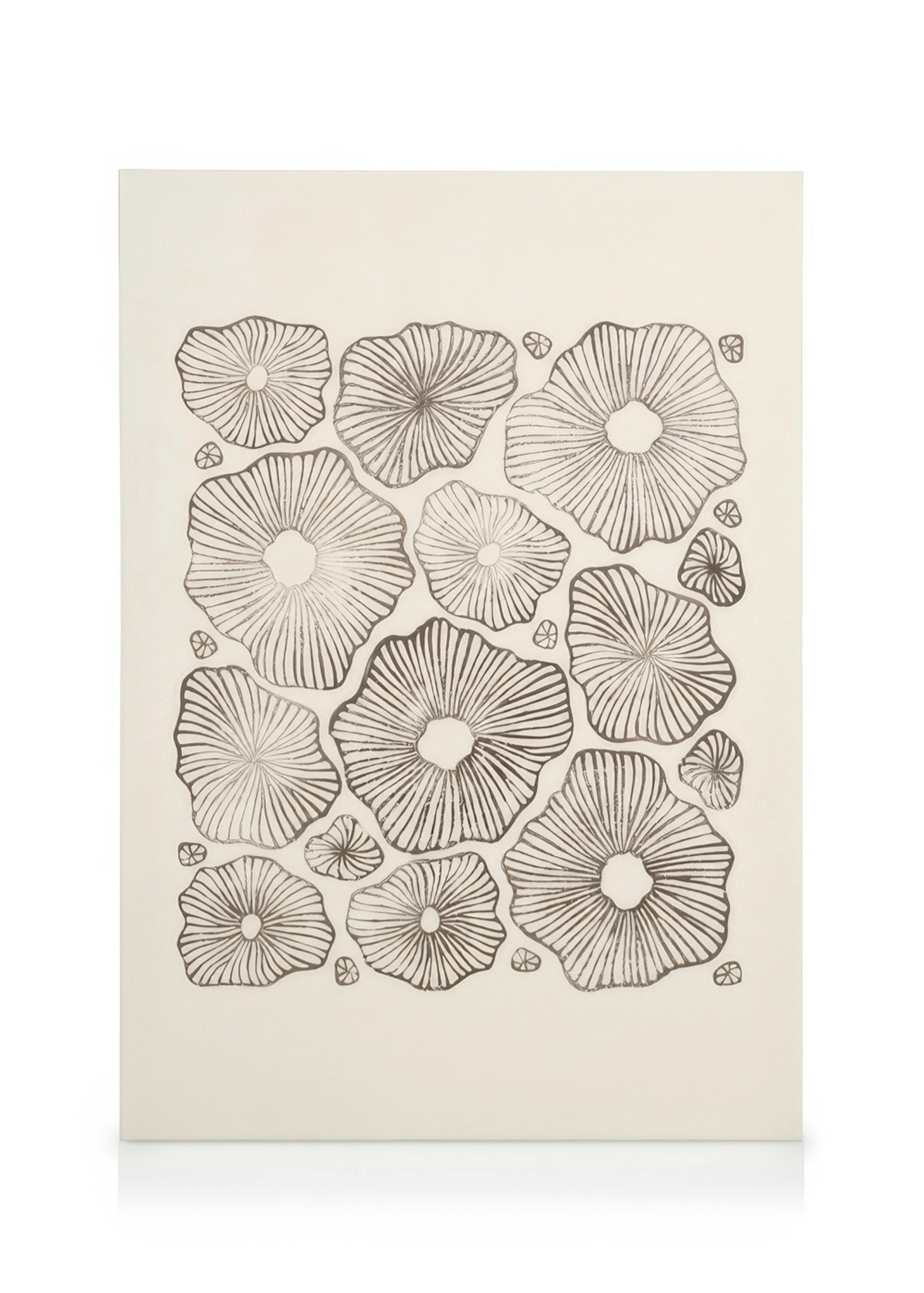 Linocut Exhibition Canvastavla 0