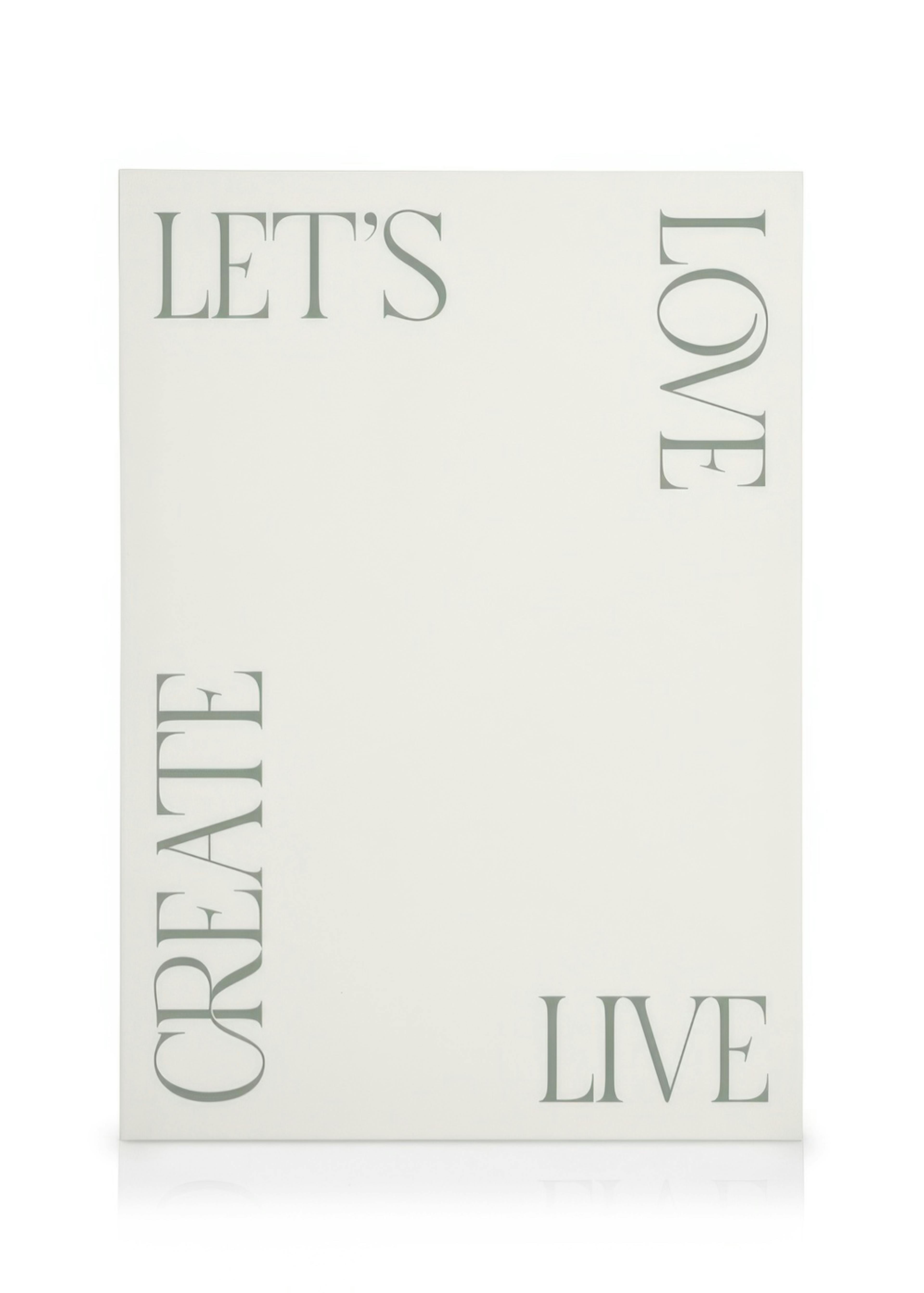 Let's Love Live Create obraz na plátně 0