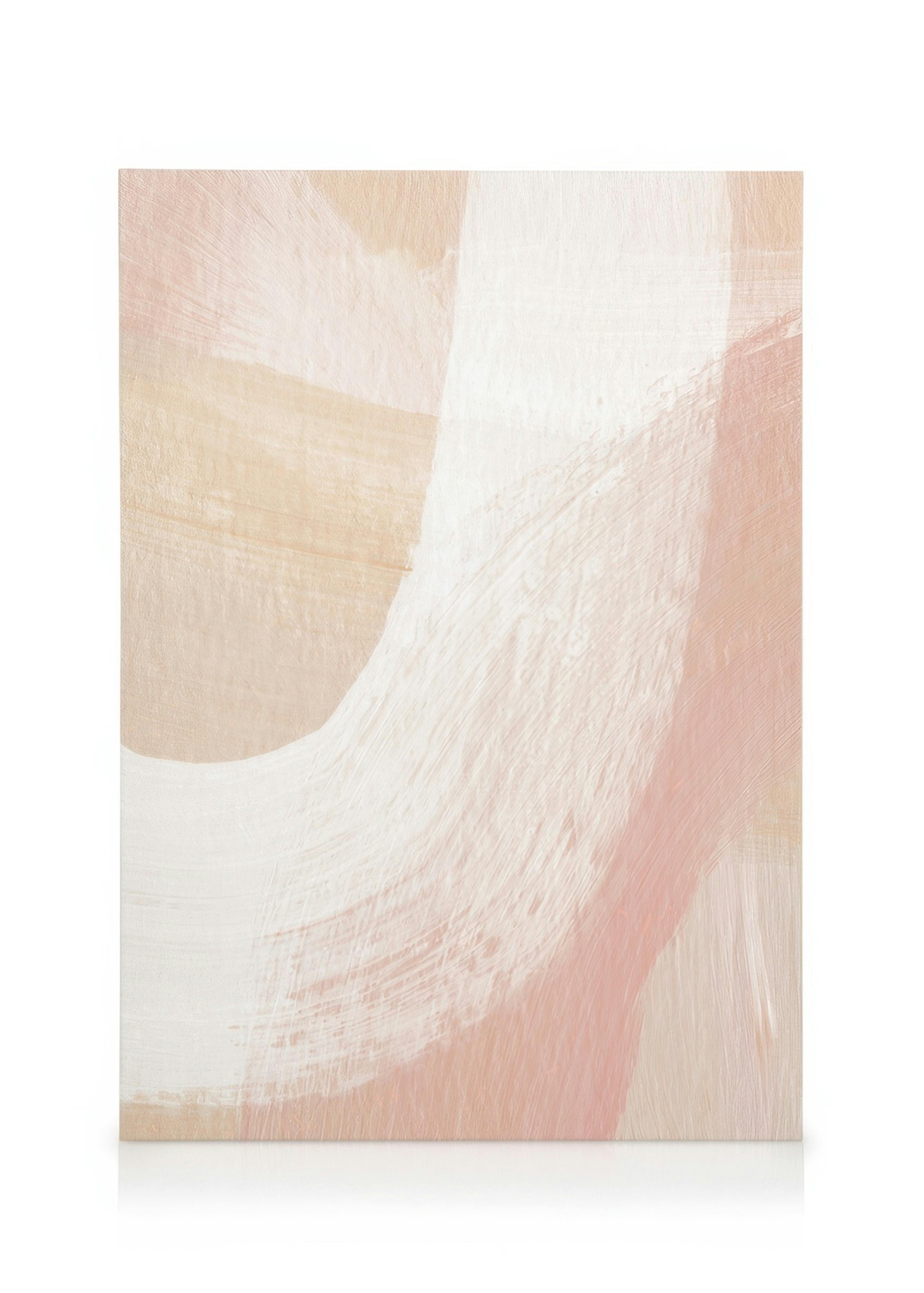 Peachy Abstract No2 Canvas print 0