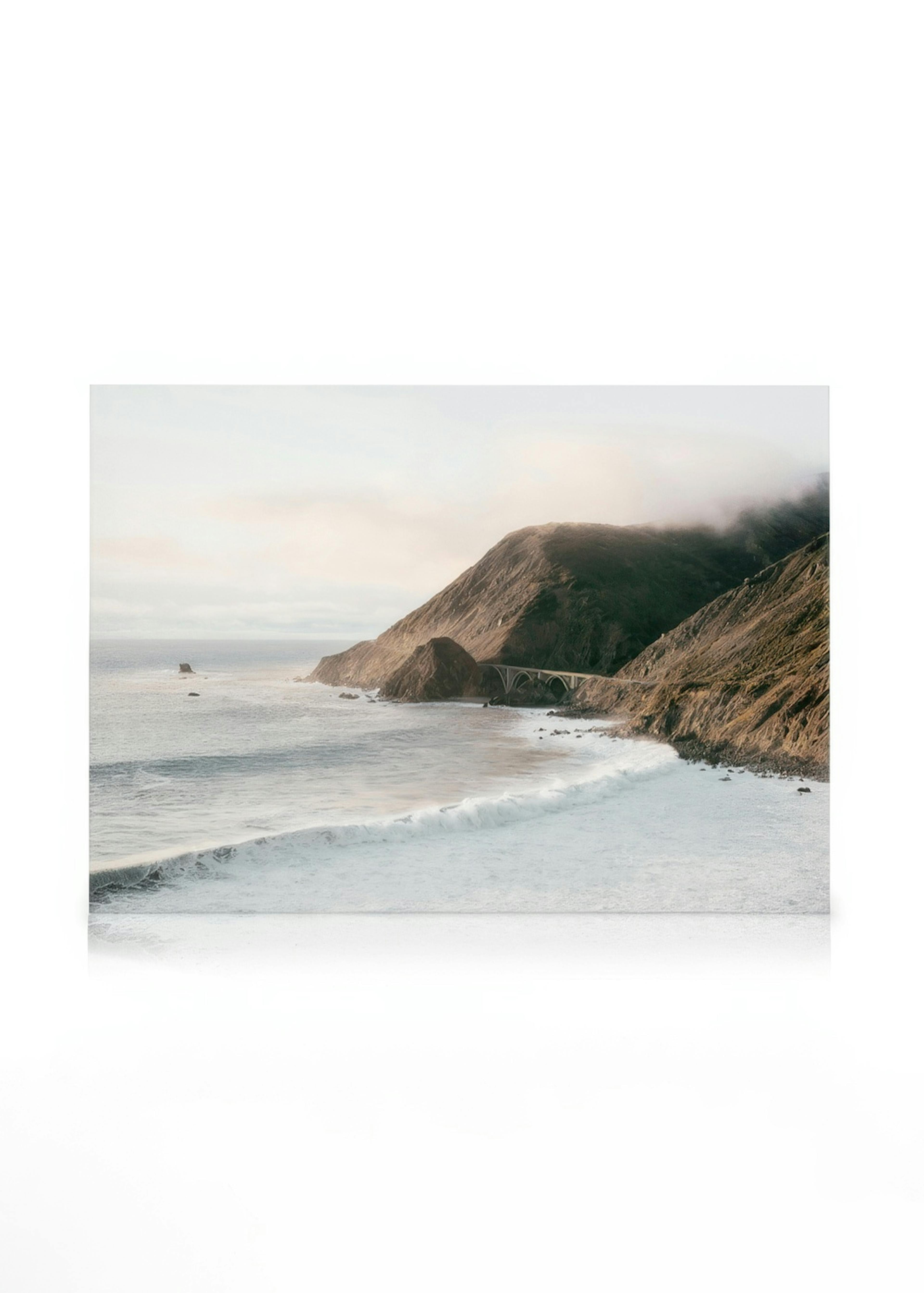 Sunset over Big Sur Lienzo 0