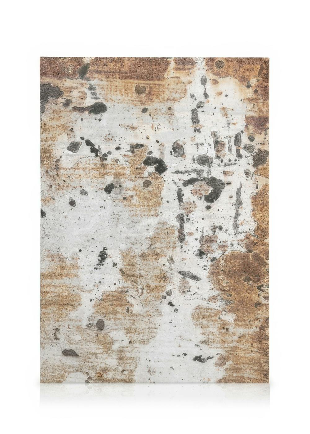 Telas decorativas Raw Concrete Wall No1 Quadro em tela (30x40 cm - Moldura Preta)