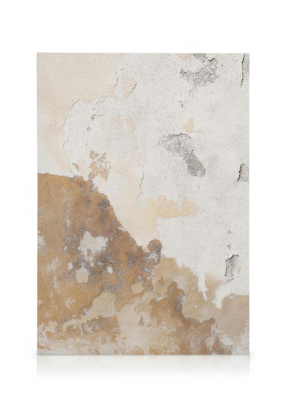 Καμβάς με υφή ακατέργαστου τσιμεντένιου τοίχου, αποχρώσεις μπεζ, καφέ και γκρι