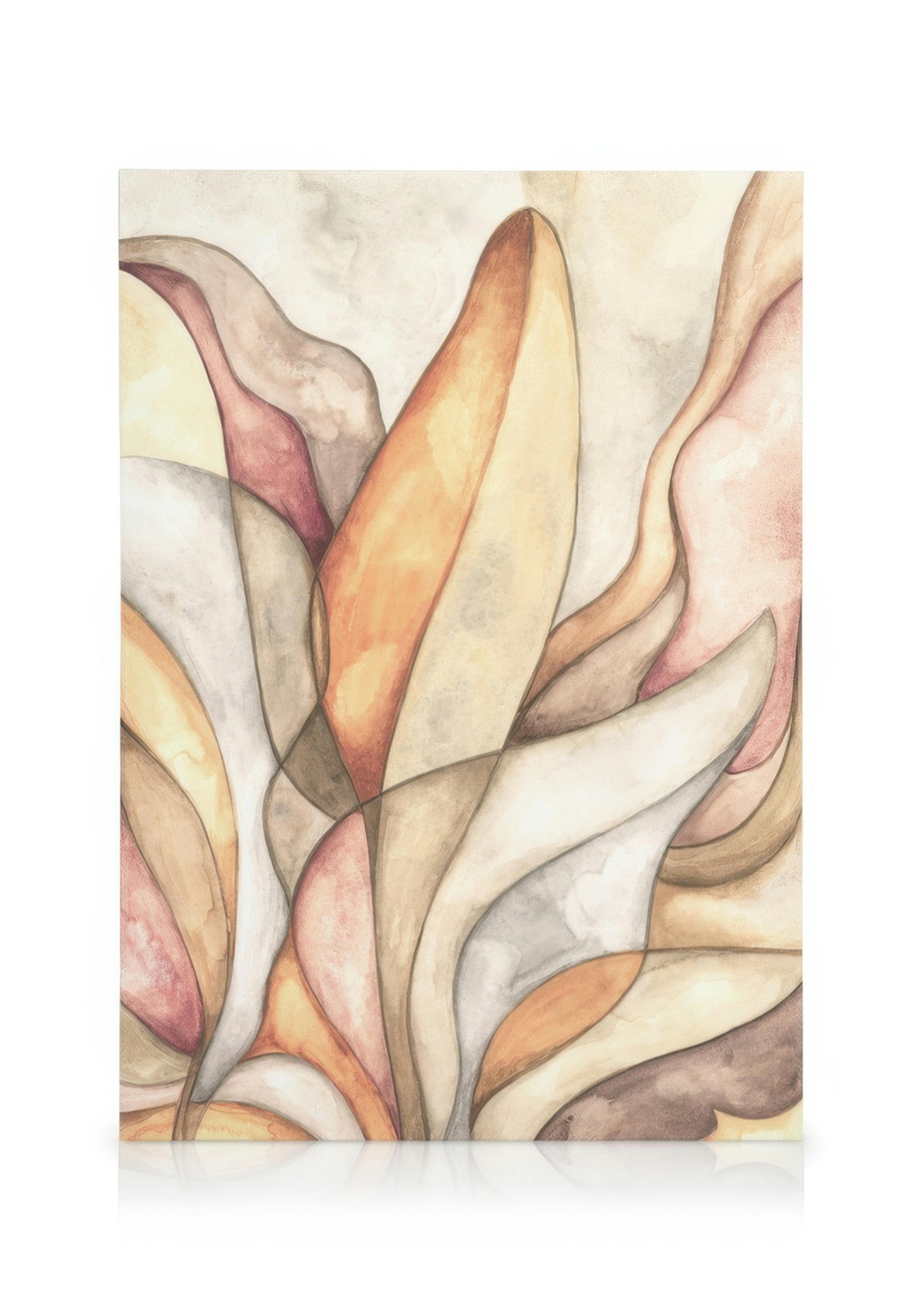 Botanical Shapes No2 Leinwandbild 0