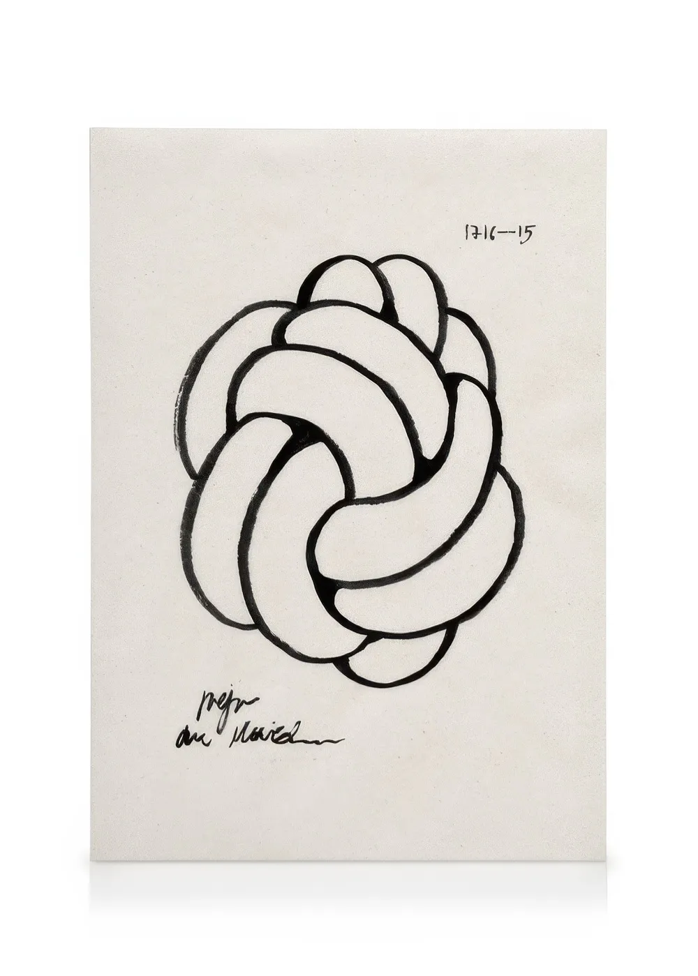 Tranh Illustrations Knot Sketch Canvas print