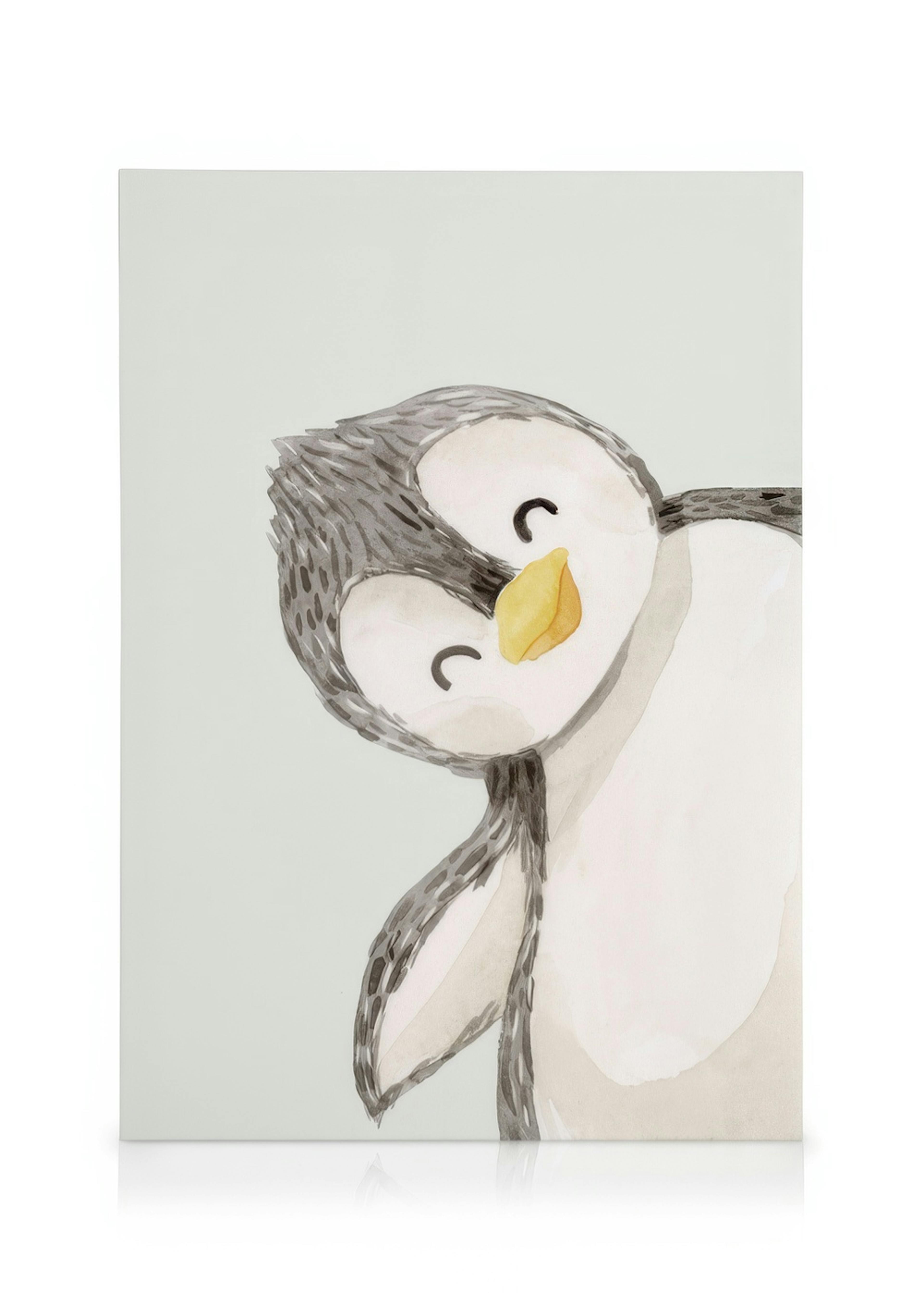 Playful Animal Canvas Duo