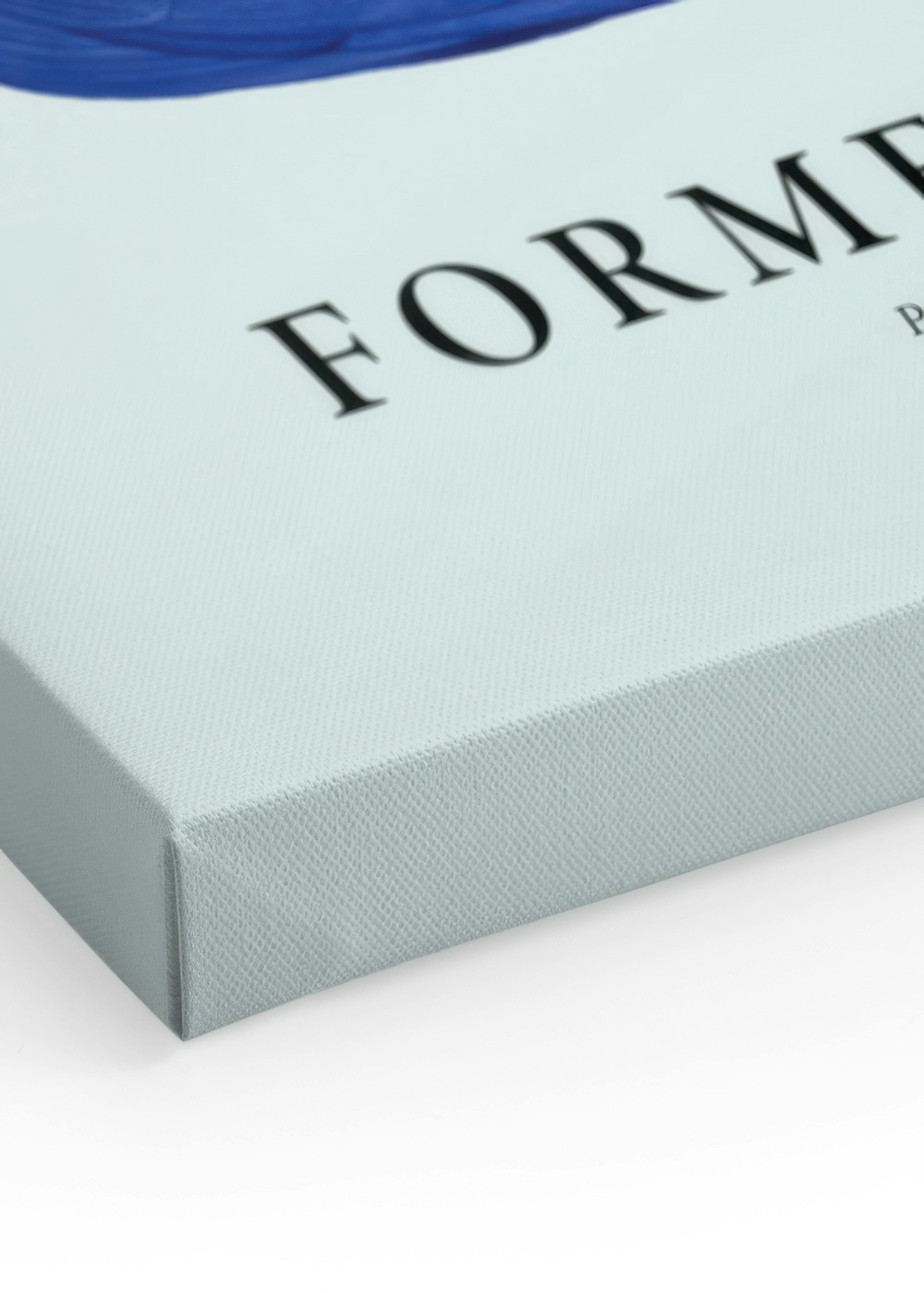 Formes en Bleu No1 Toile