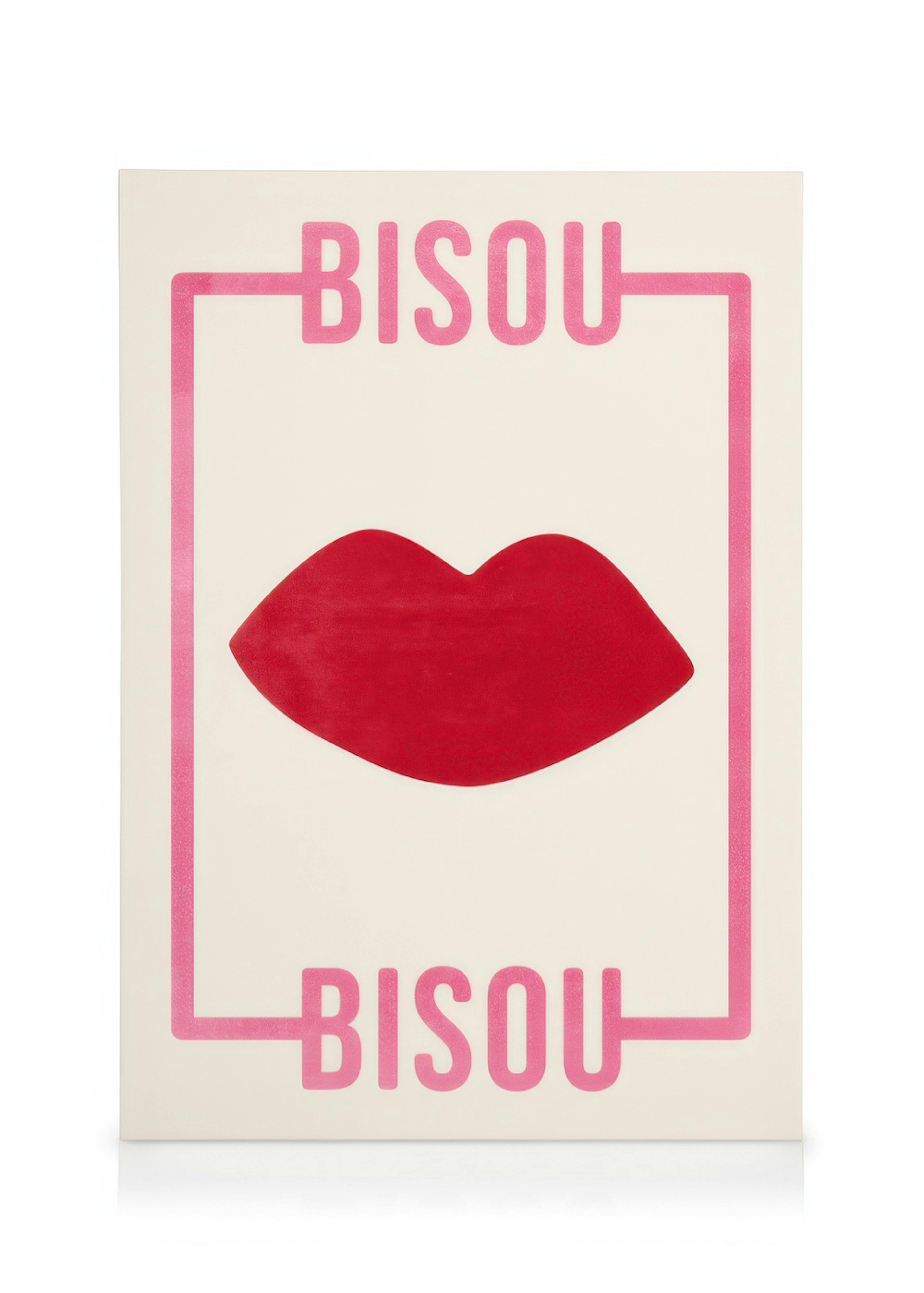 Bisou Bisou Leinwandbild 0
