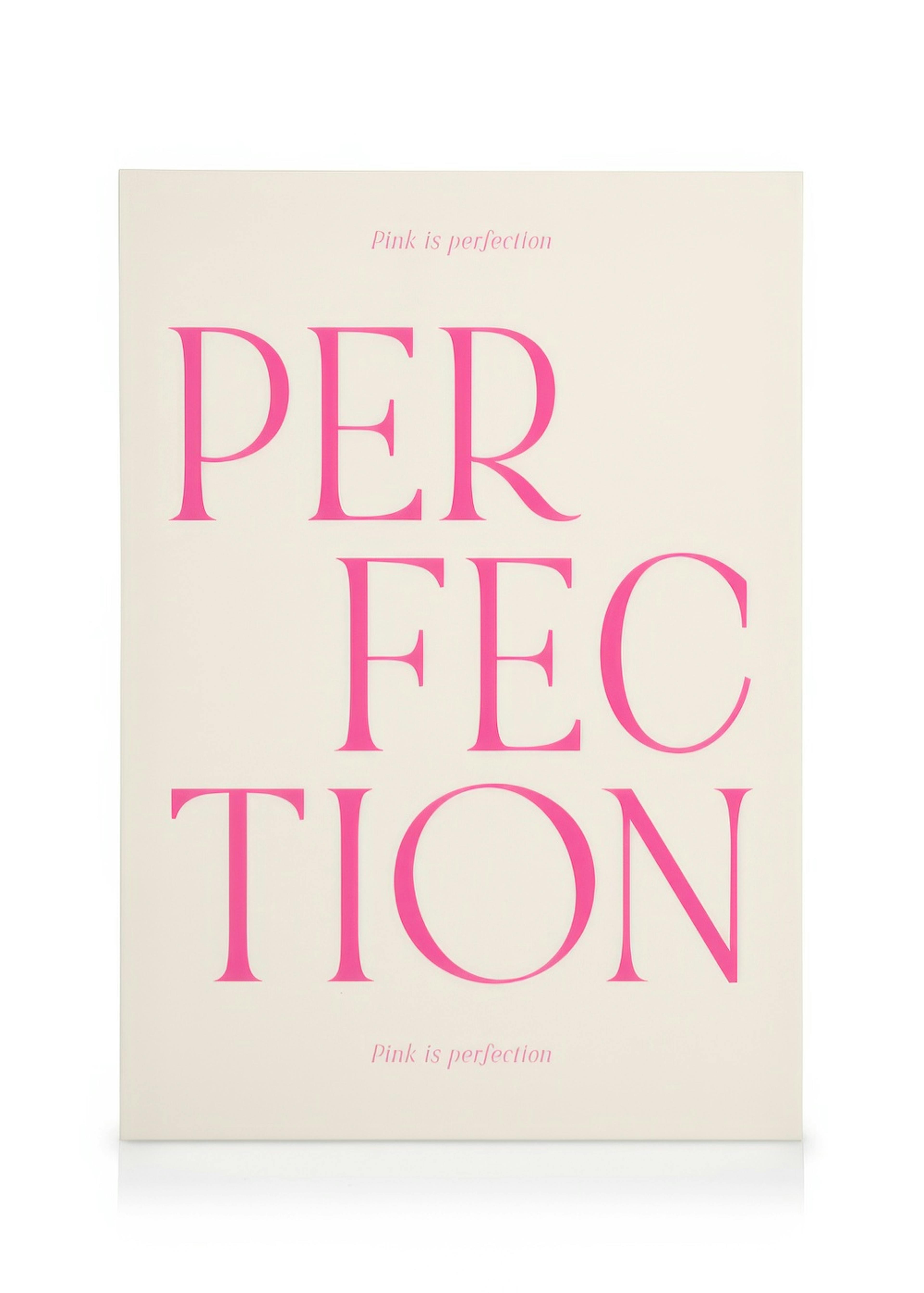 Pink is Perfection Stampa su Tela 0