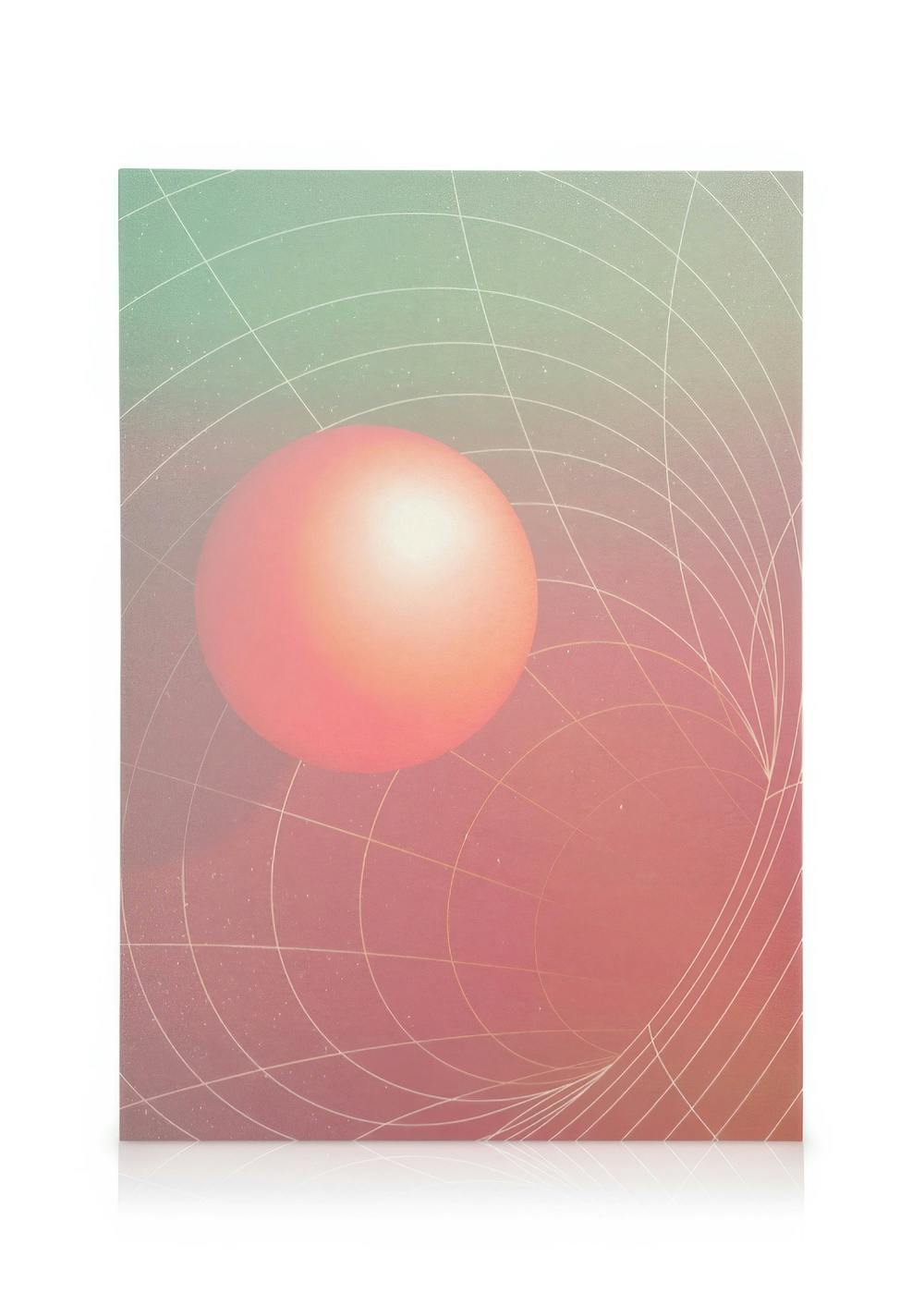 Canvas Prints Futuristic Sphere Canvas print (50x70 cm)