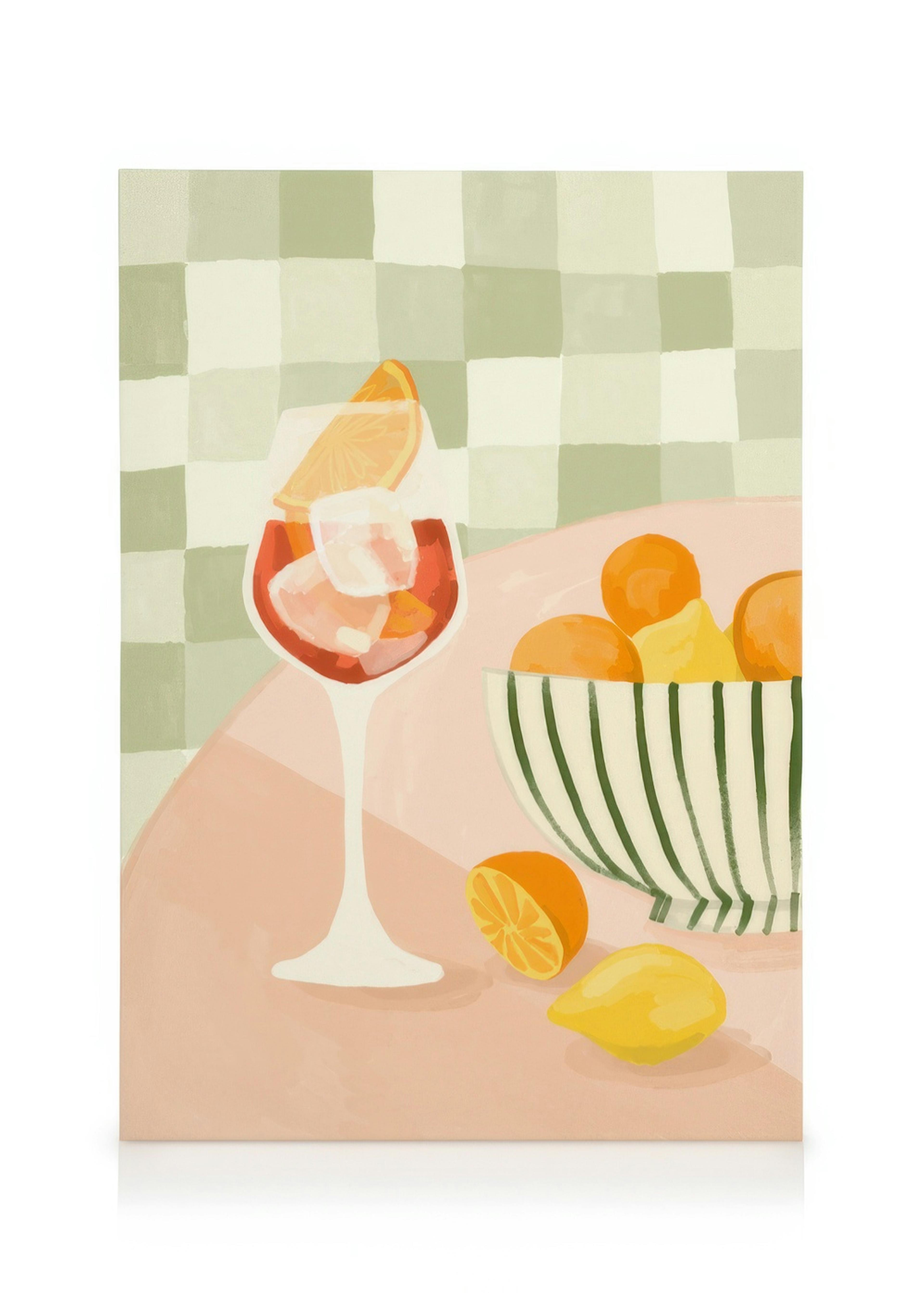 Citrus and Drinks Lienzo 0