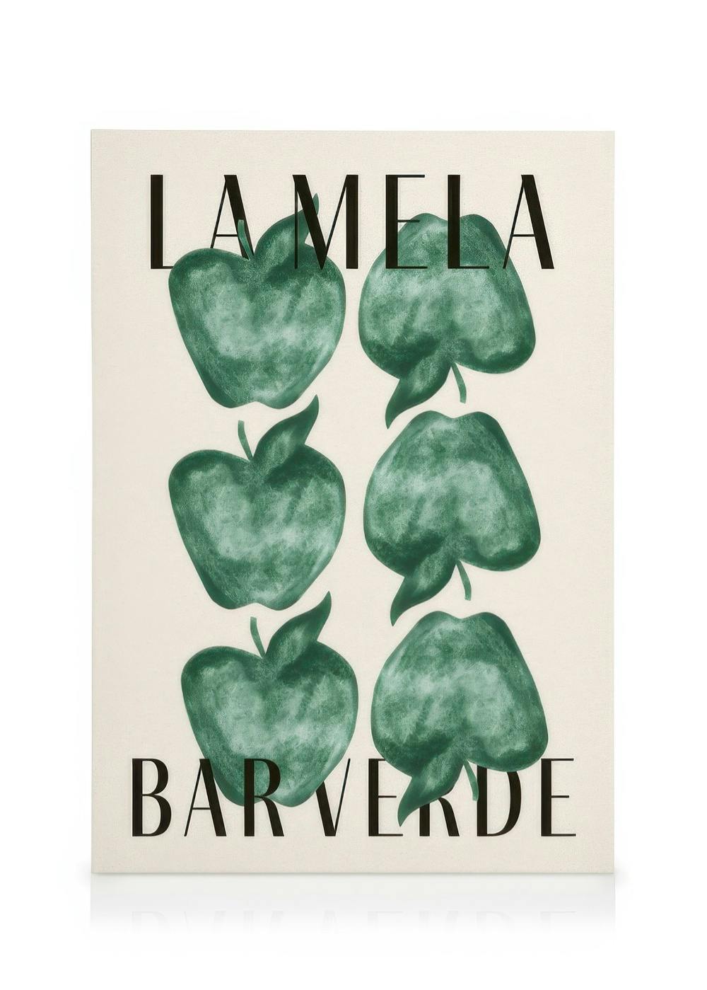 Canvas Prints La Mela Canvas print (50x70 cm - Oak Frame)