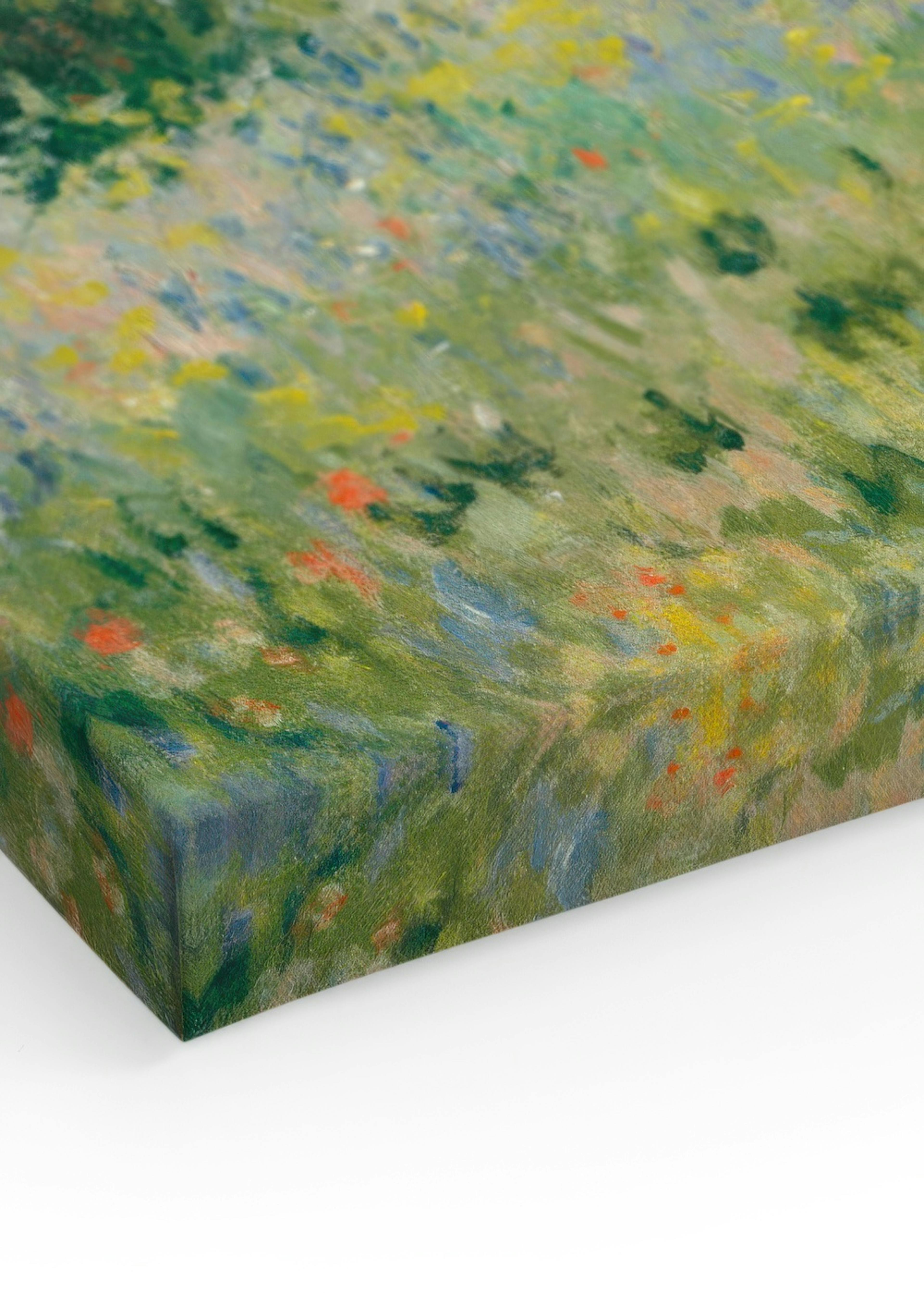 Monet - Poppy Fields near Argenteuil Canvas print