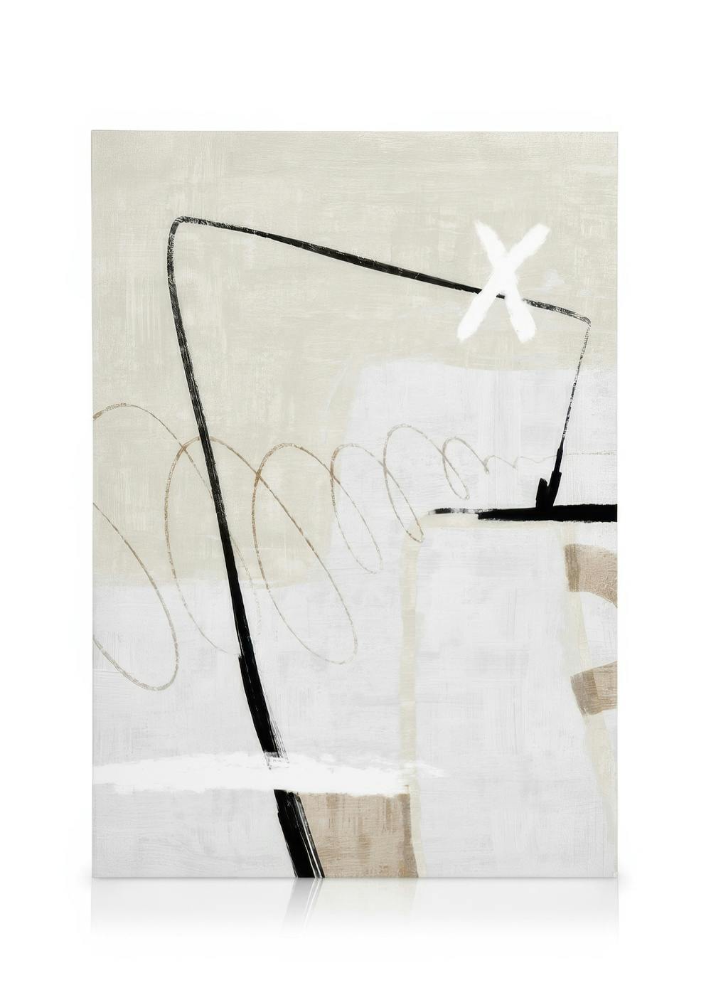 Abstract Sketches No2 Toile (50x70 cm) - Toiles
