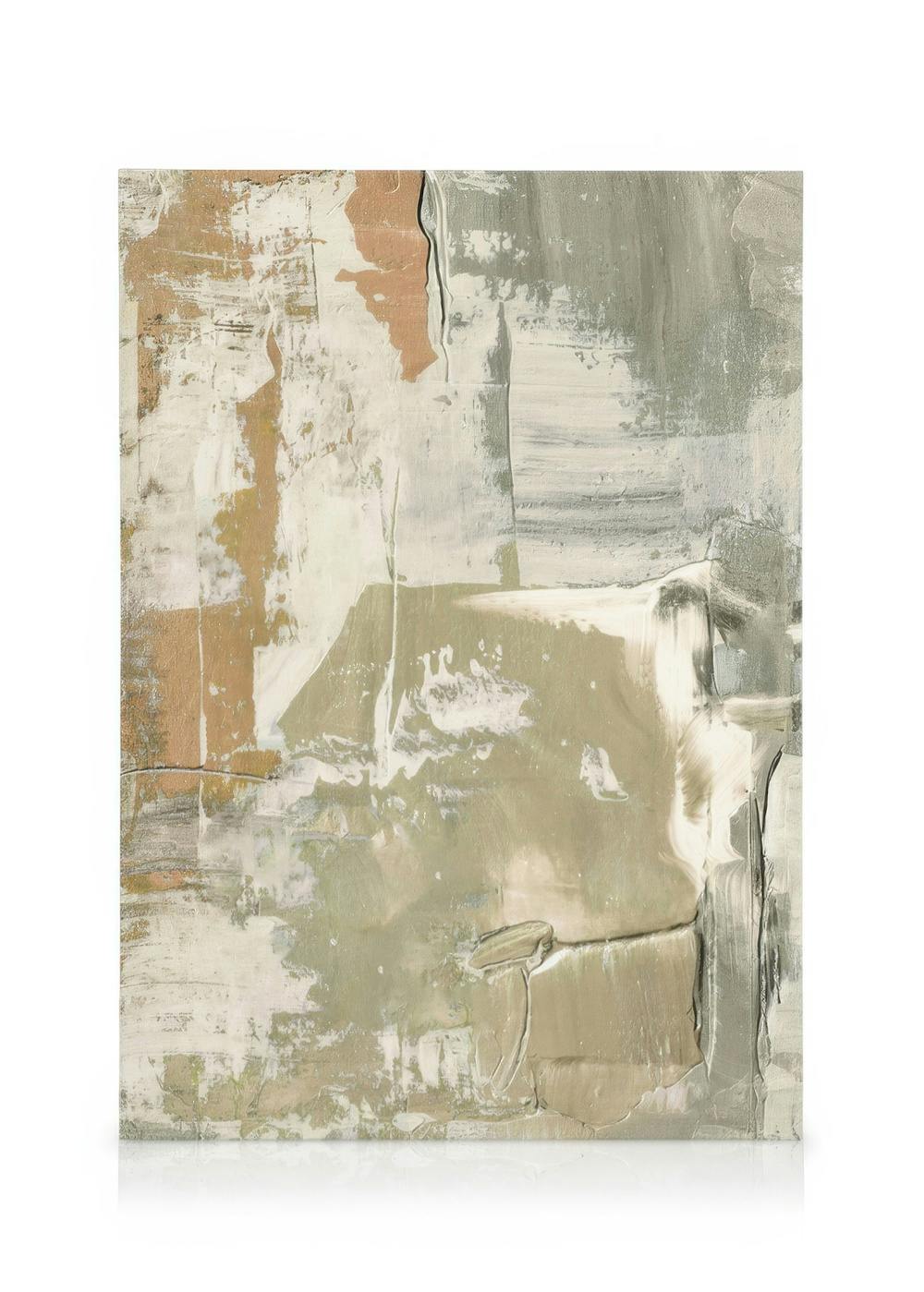 Canvas Prints Raw Painting No2 Canvas print (70x100 cm - Black Frame)