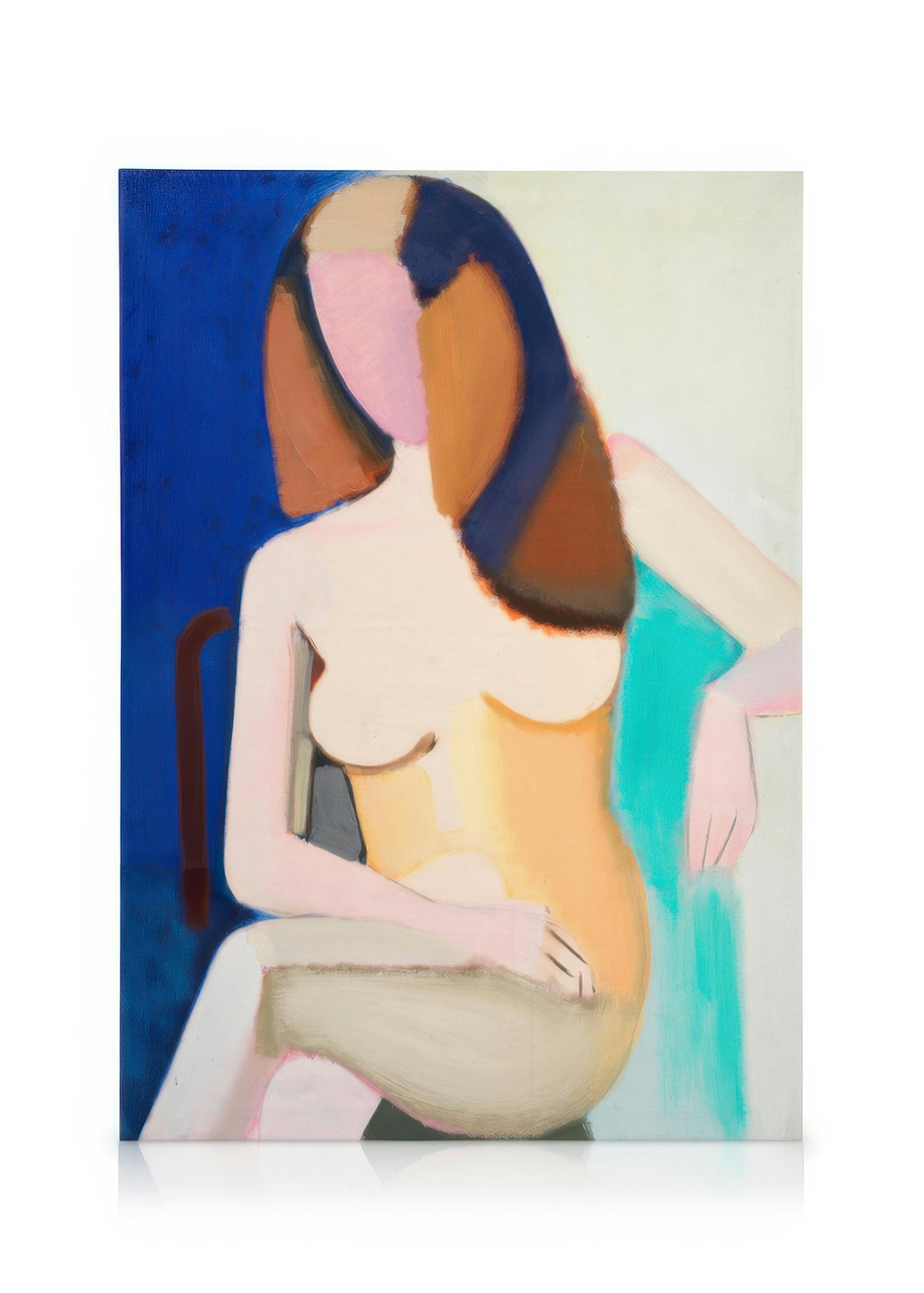 Vilhelm Lundstrøm - Seated Female Model Tela 0