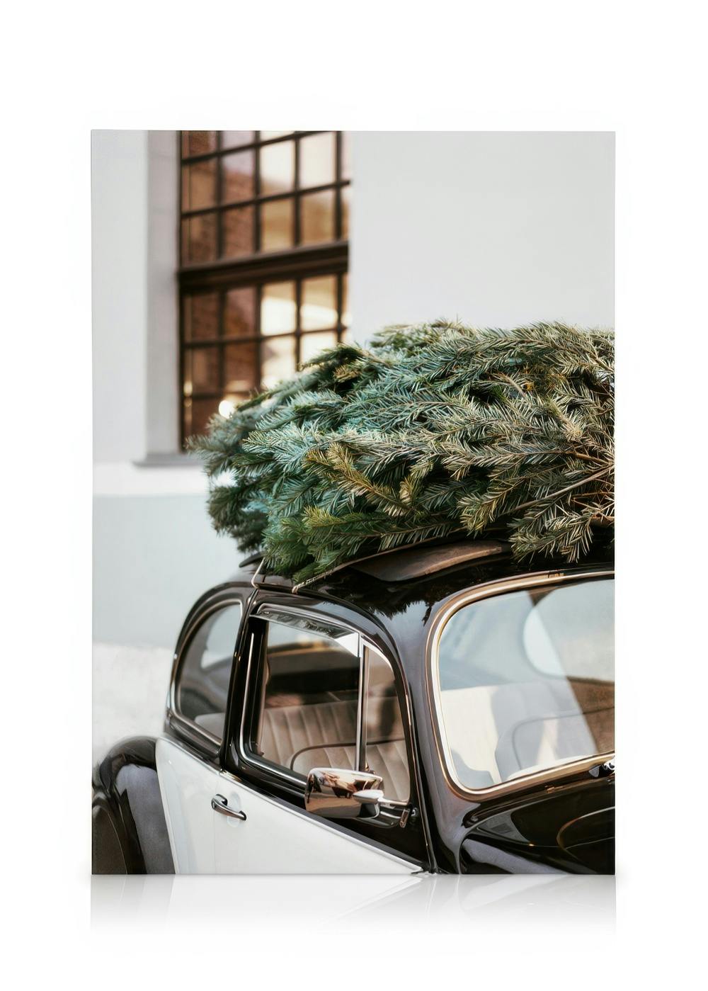 Canvas Prints Holiday Ride Canvas print (70x100 cm - Oak Frame)