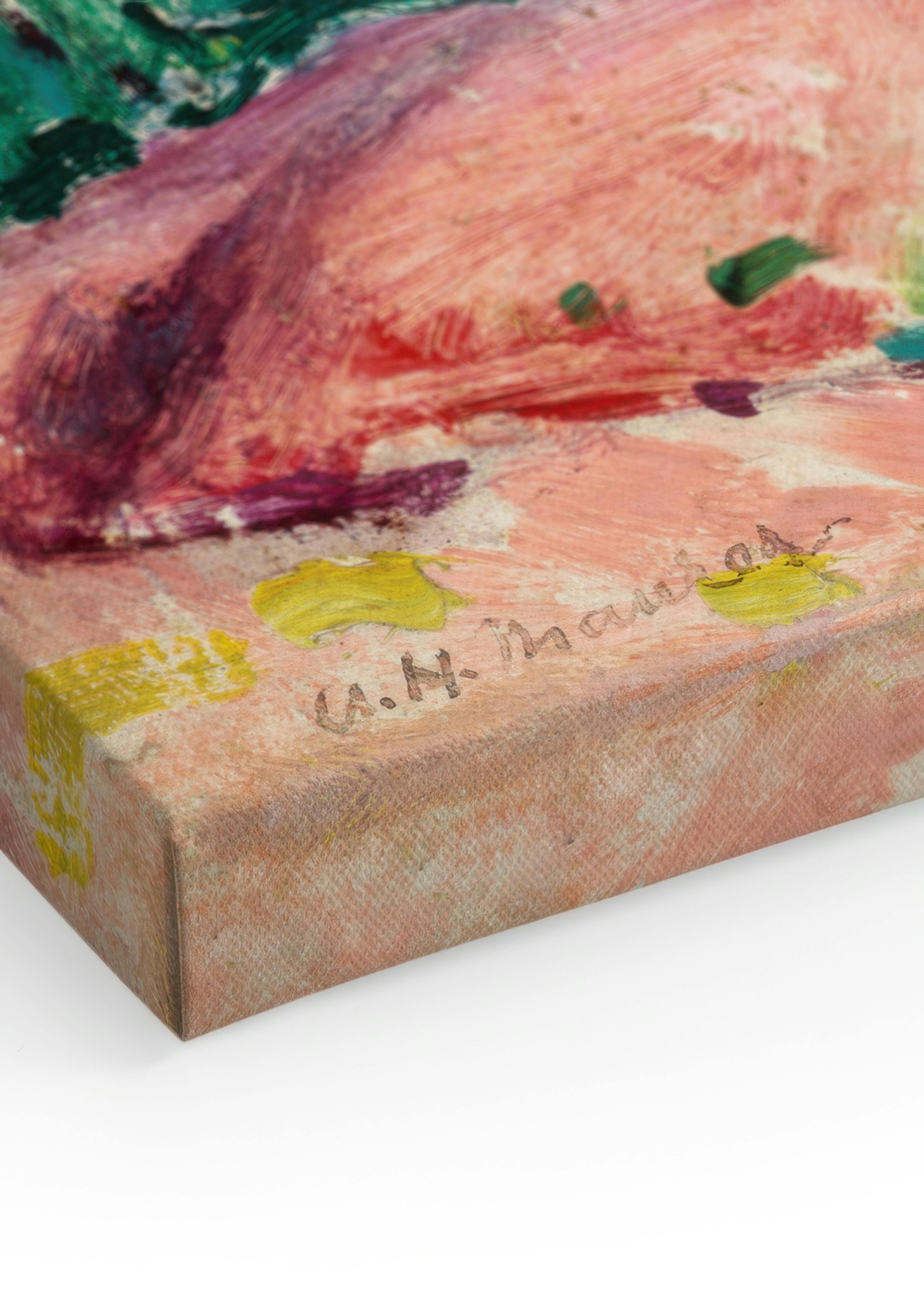 Alfred Henry Maurer - Hills Canvas print