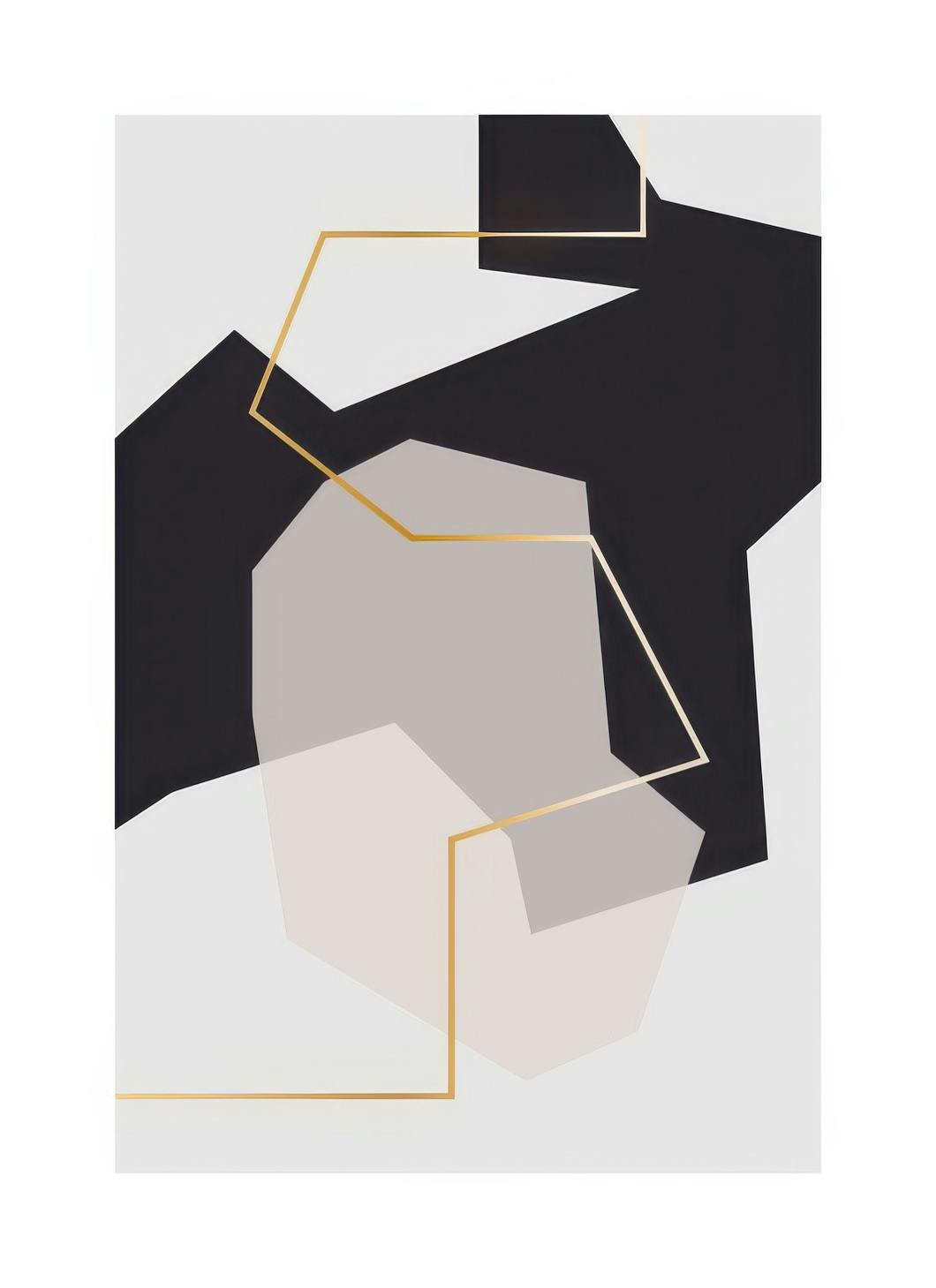 Abstract Fragments No2 Poster (40x50 cm)- Arte moderna