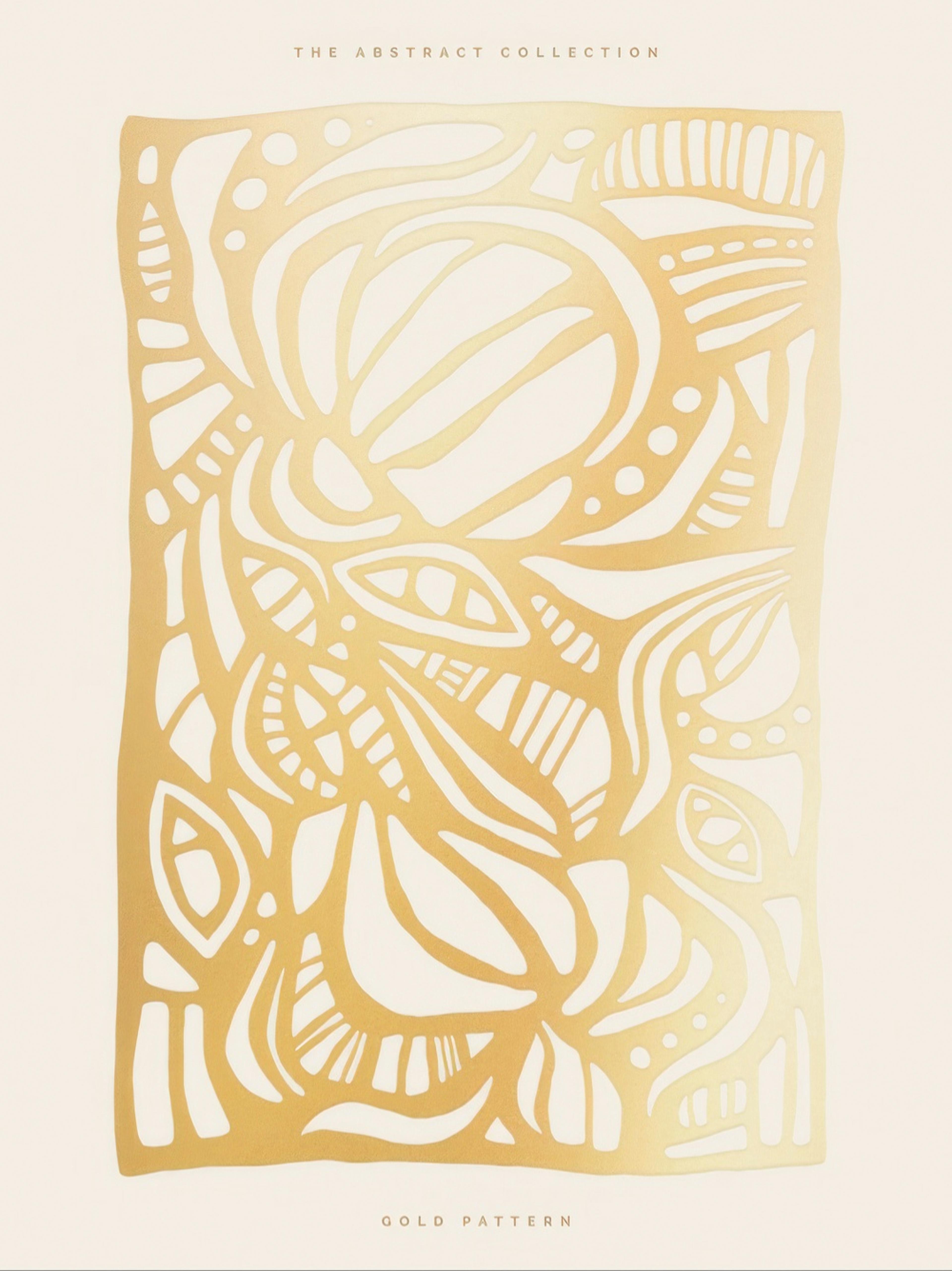 Gold Pattern Poster