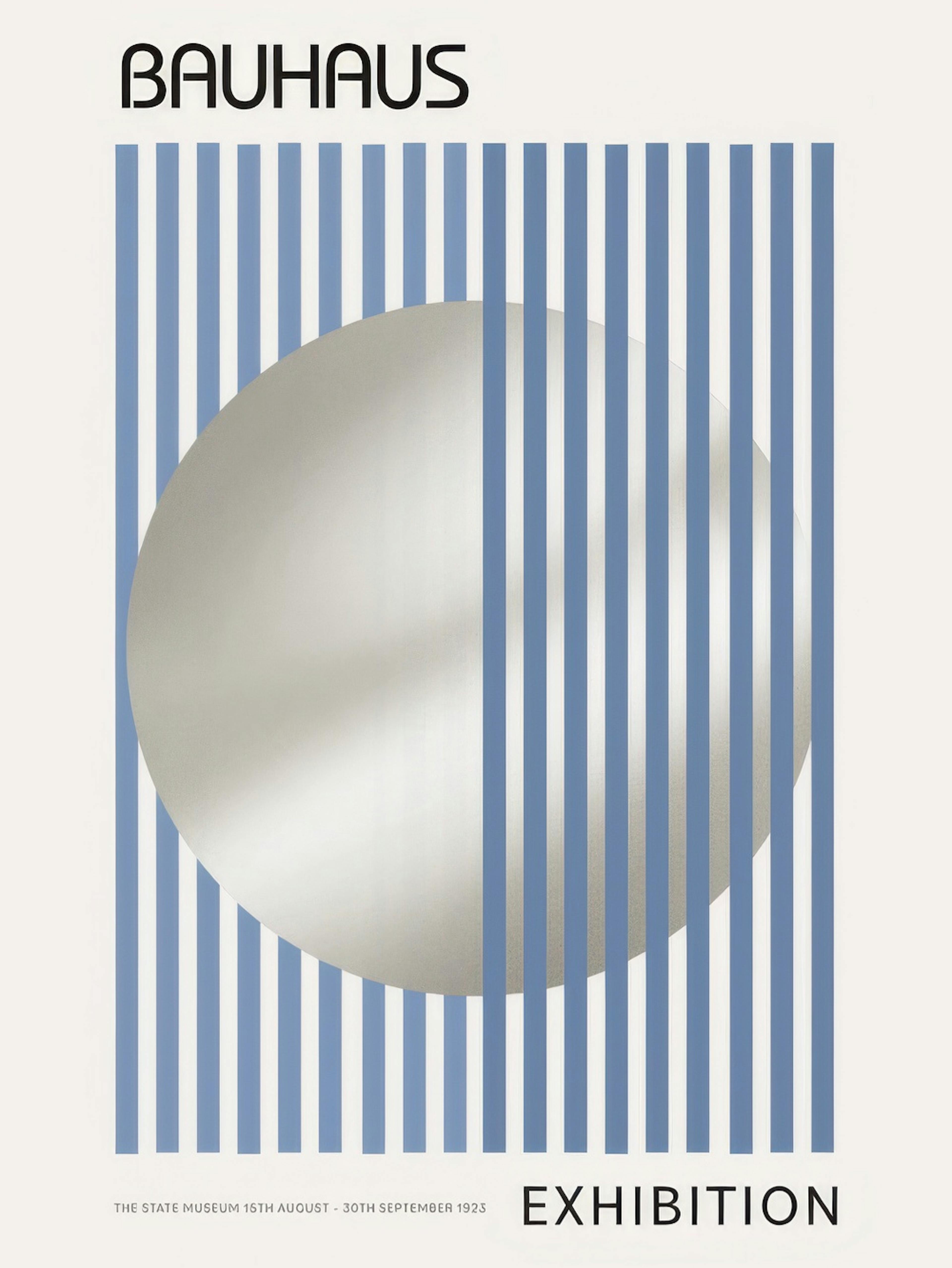 Silver Bauhaus Print
