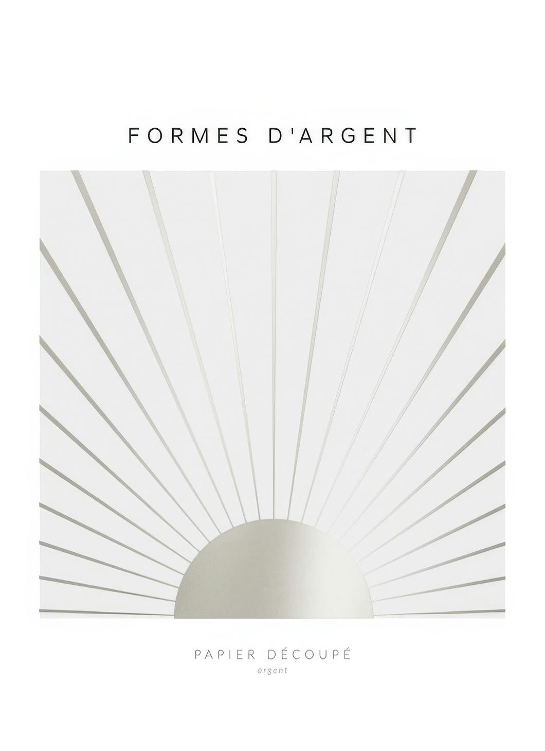Formes d'Argent No2 Poster (30x40 cm) - Grafische posters