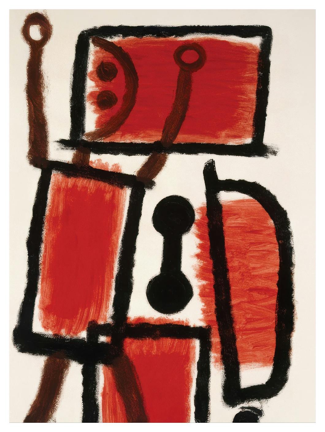 Paul Klee - Locksmith Plakat (50x70 cm)- Paul Klee Plakat