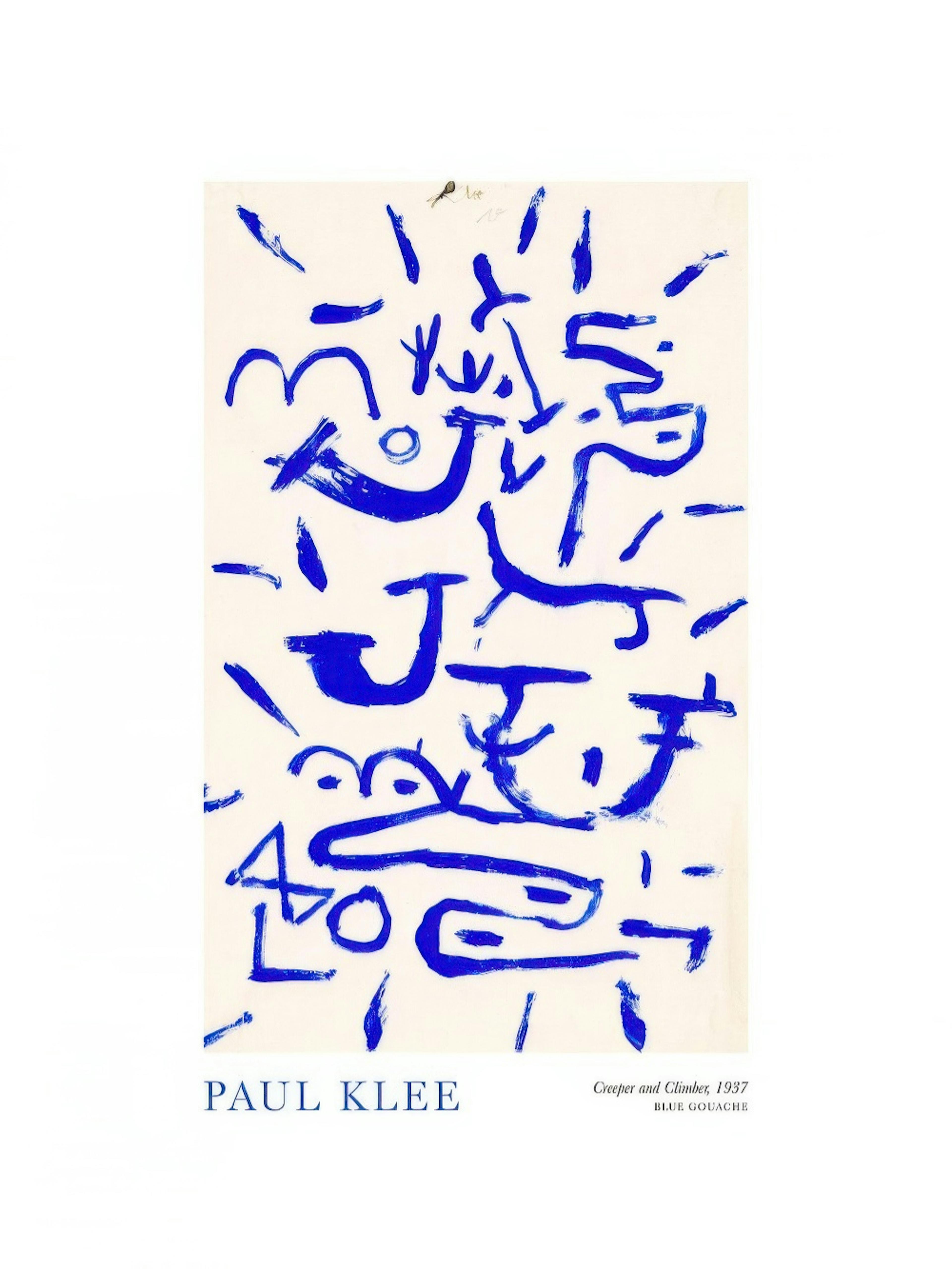 Paul Klee - Creeper and Climber Print