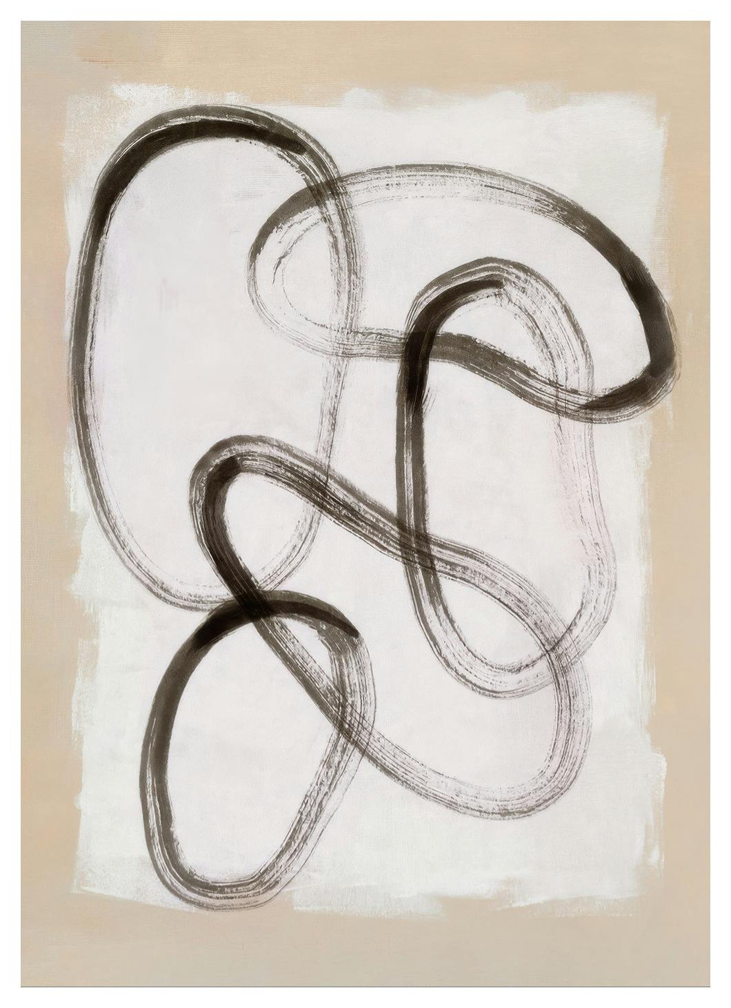 Prints - Infinate Brush Strokes Print (100x150 cm) - Abstract art prints