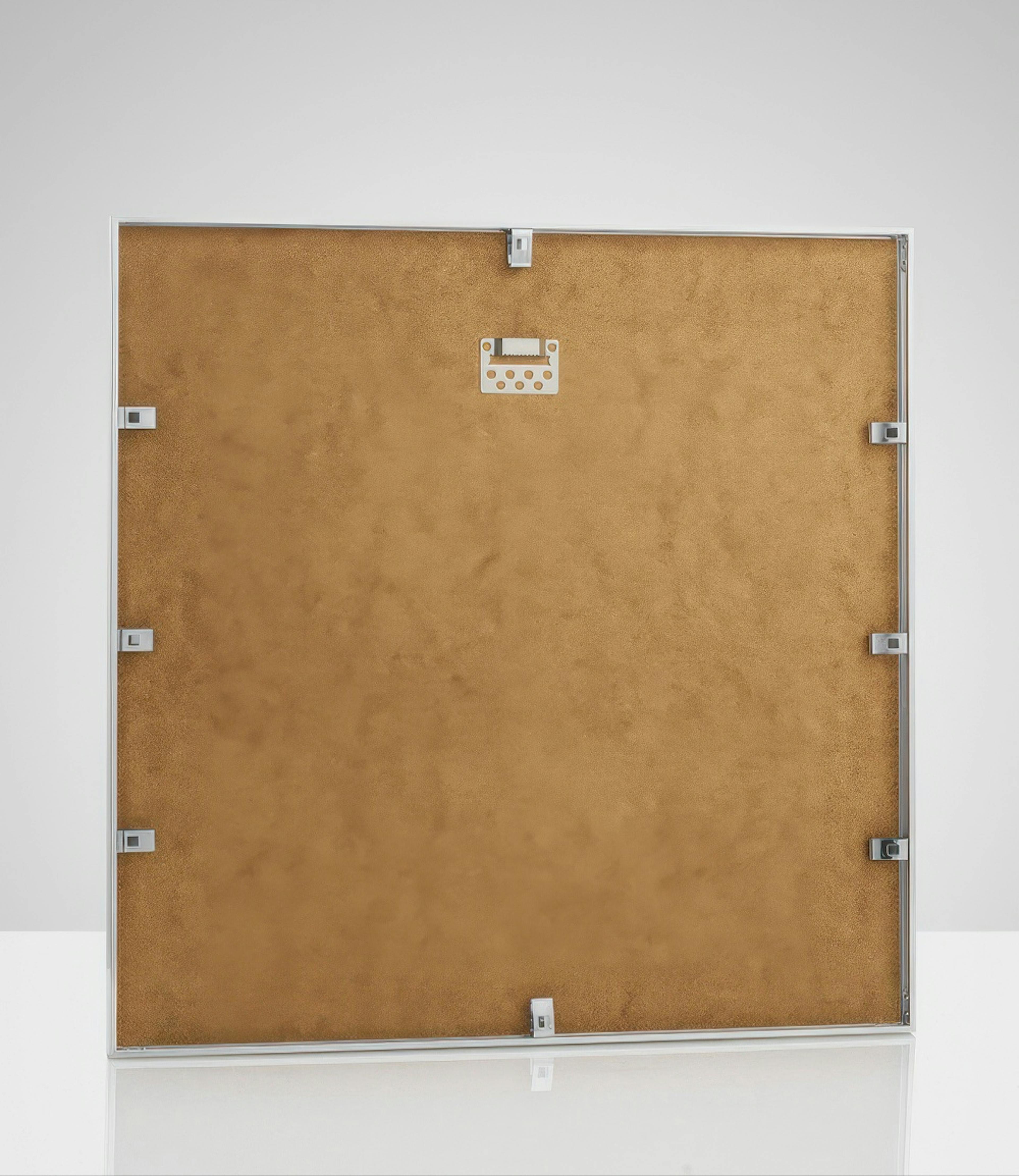 Marco de cuadro plateado, 50x50
