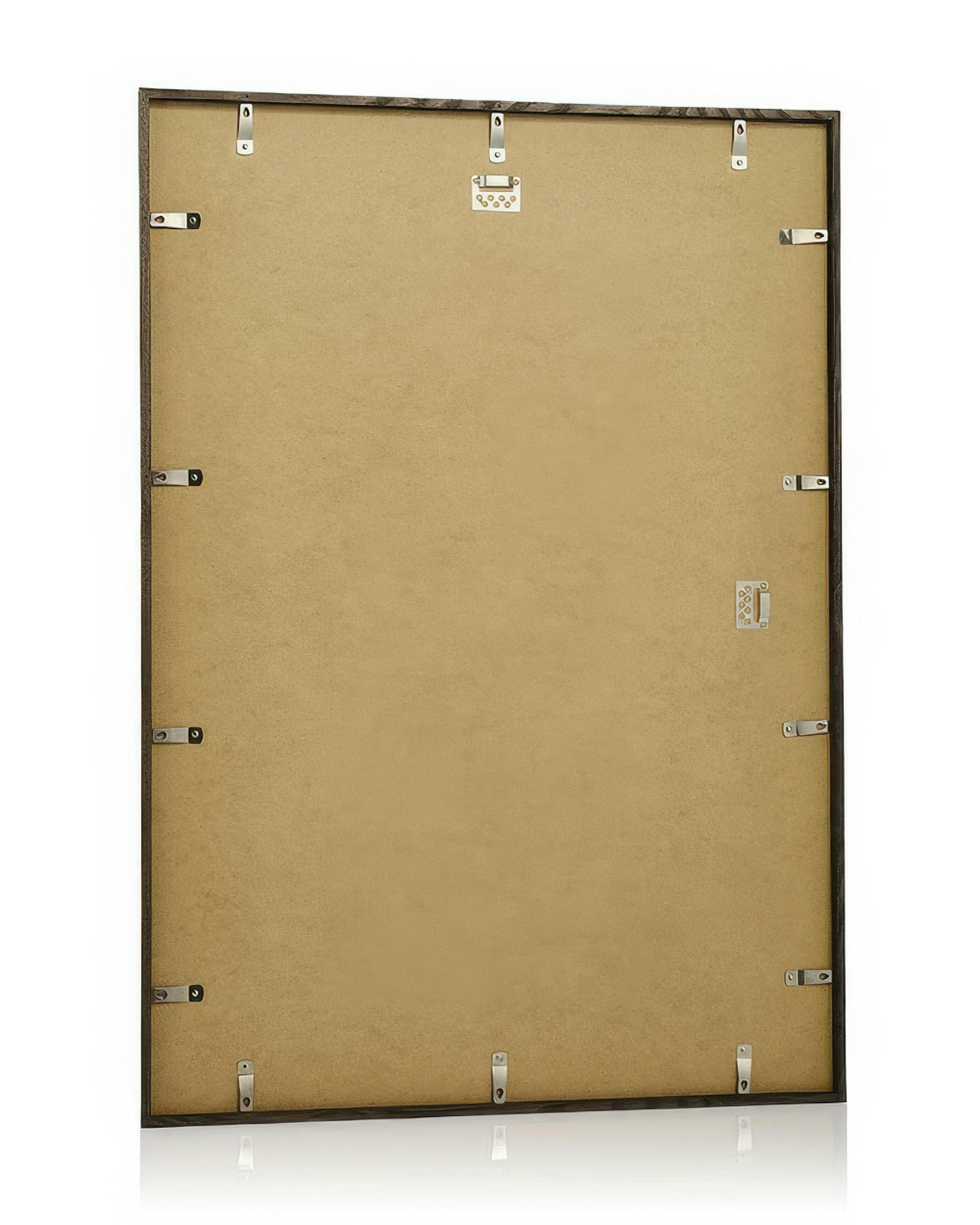 Bilderrahmen aus dunklem Holz, 70x100