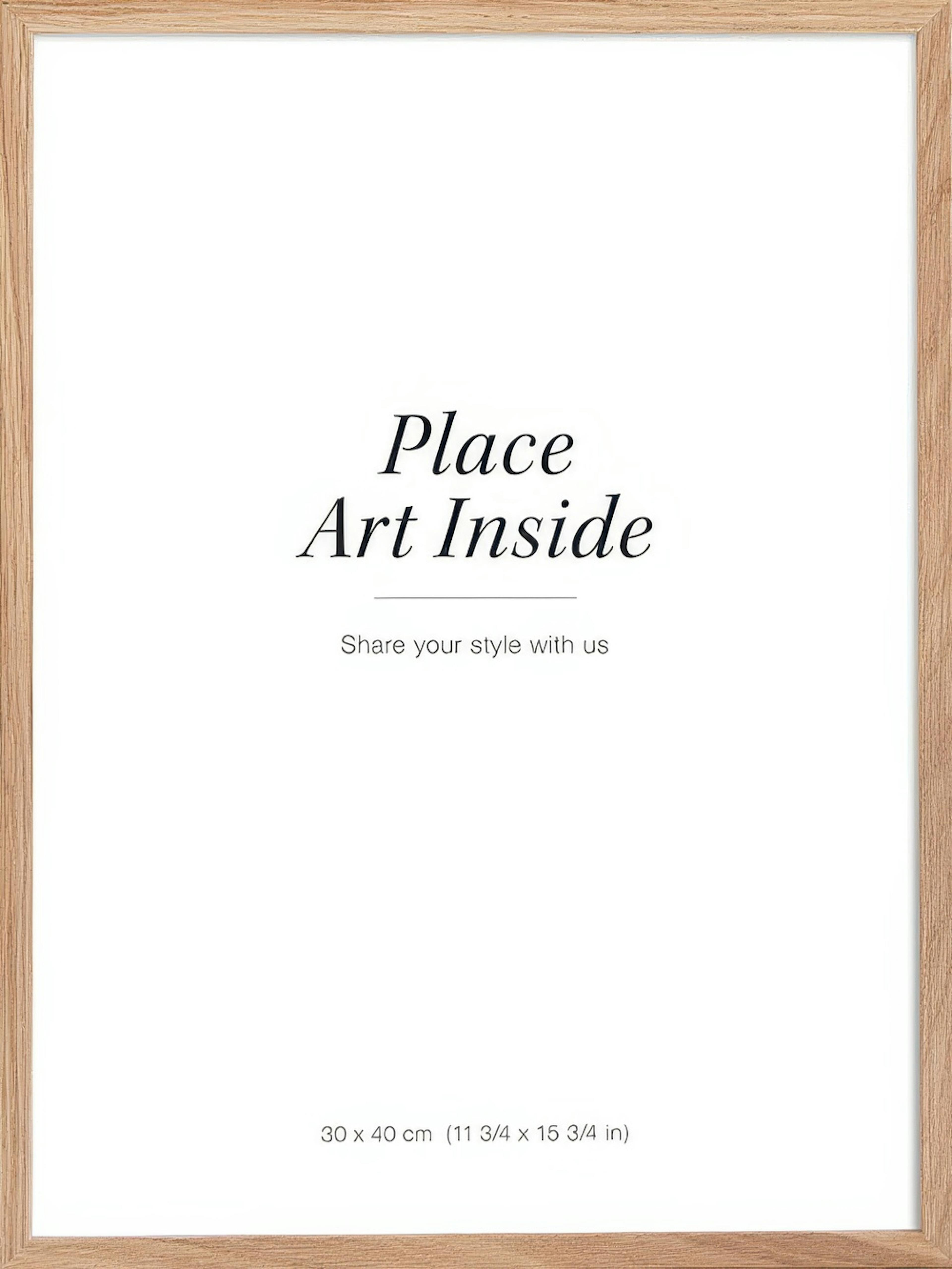 Oak picture frame, 30x40