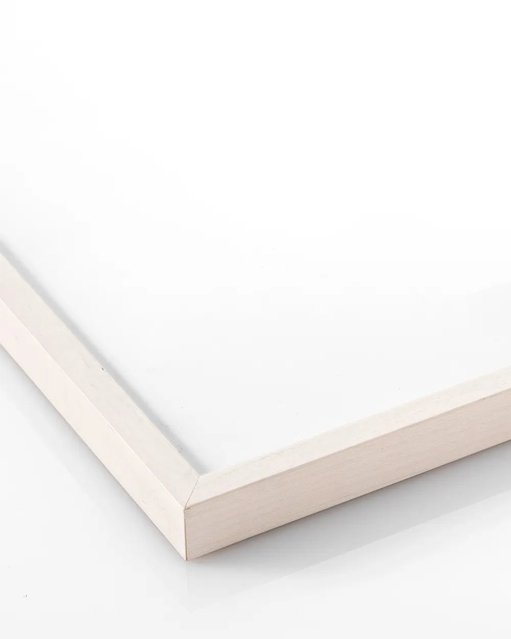Cornice Ria In Legno E Alluminio Satinato – 70x100cm, Vetro Incluso