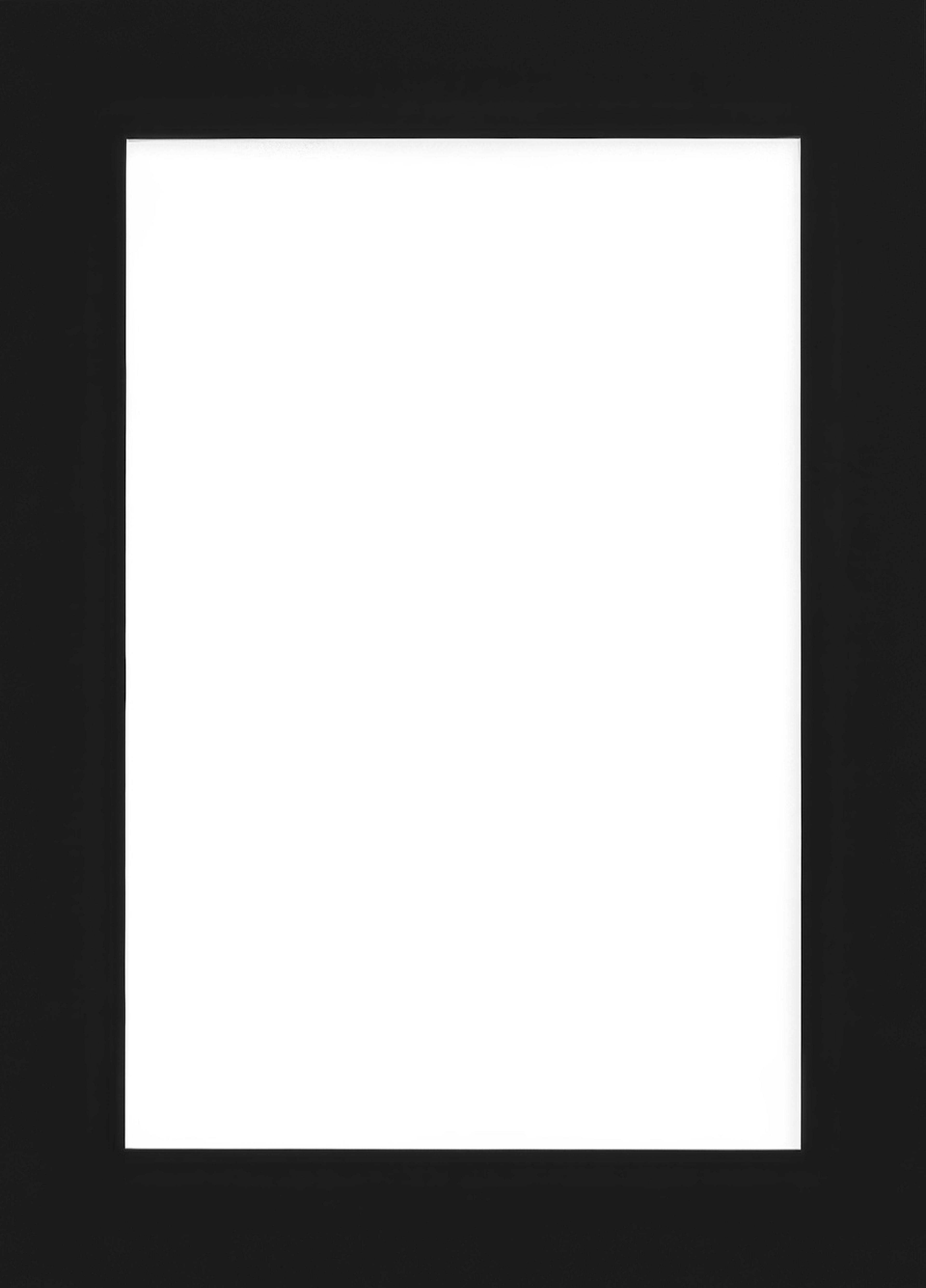 Mat board black, 16” x 20” in