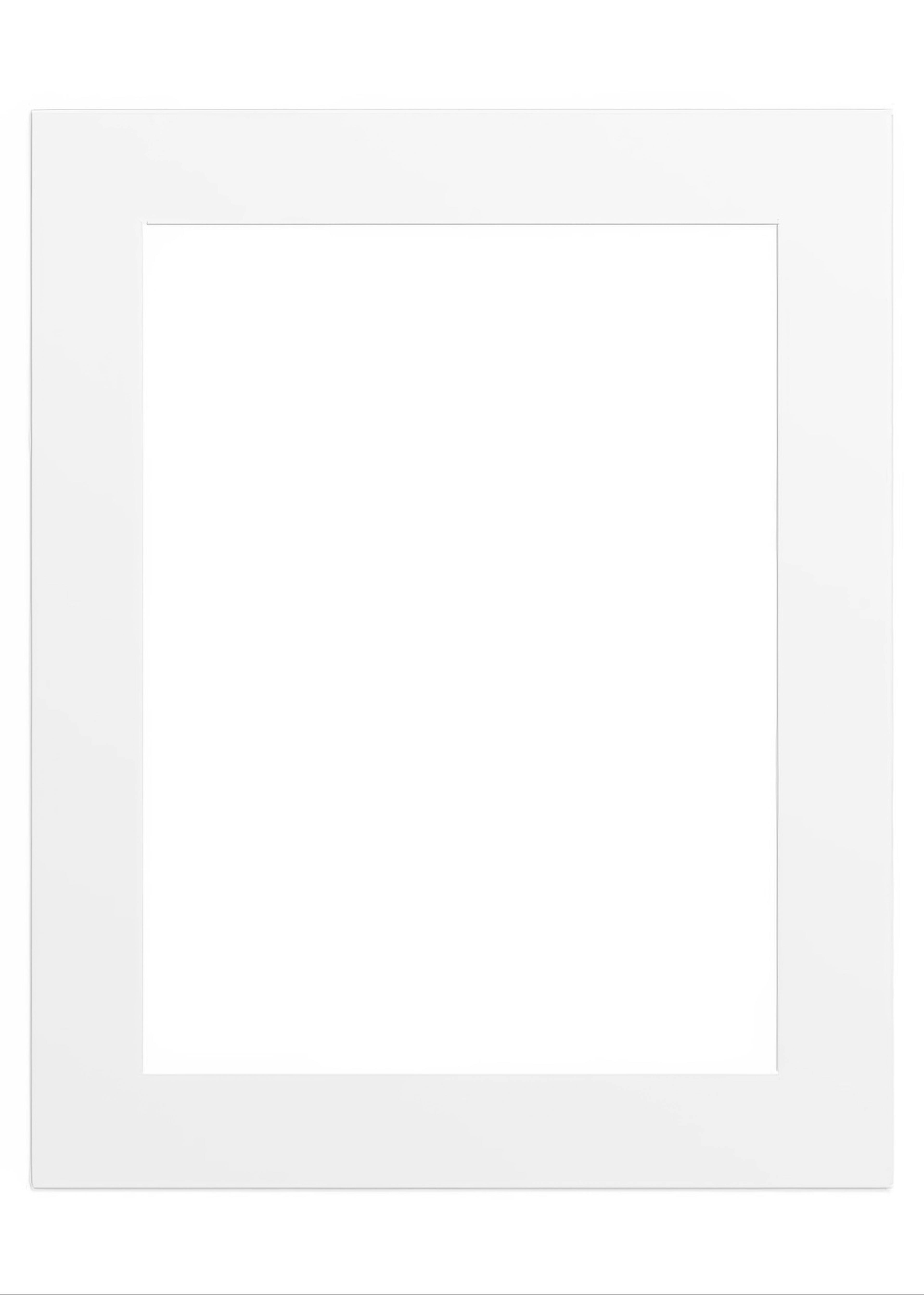 Passe-partout witte, 40x50