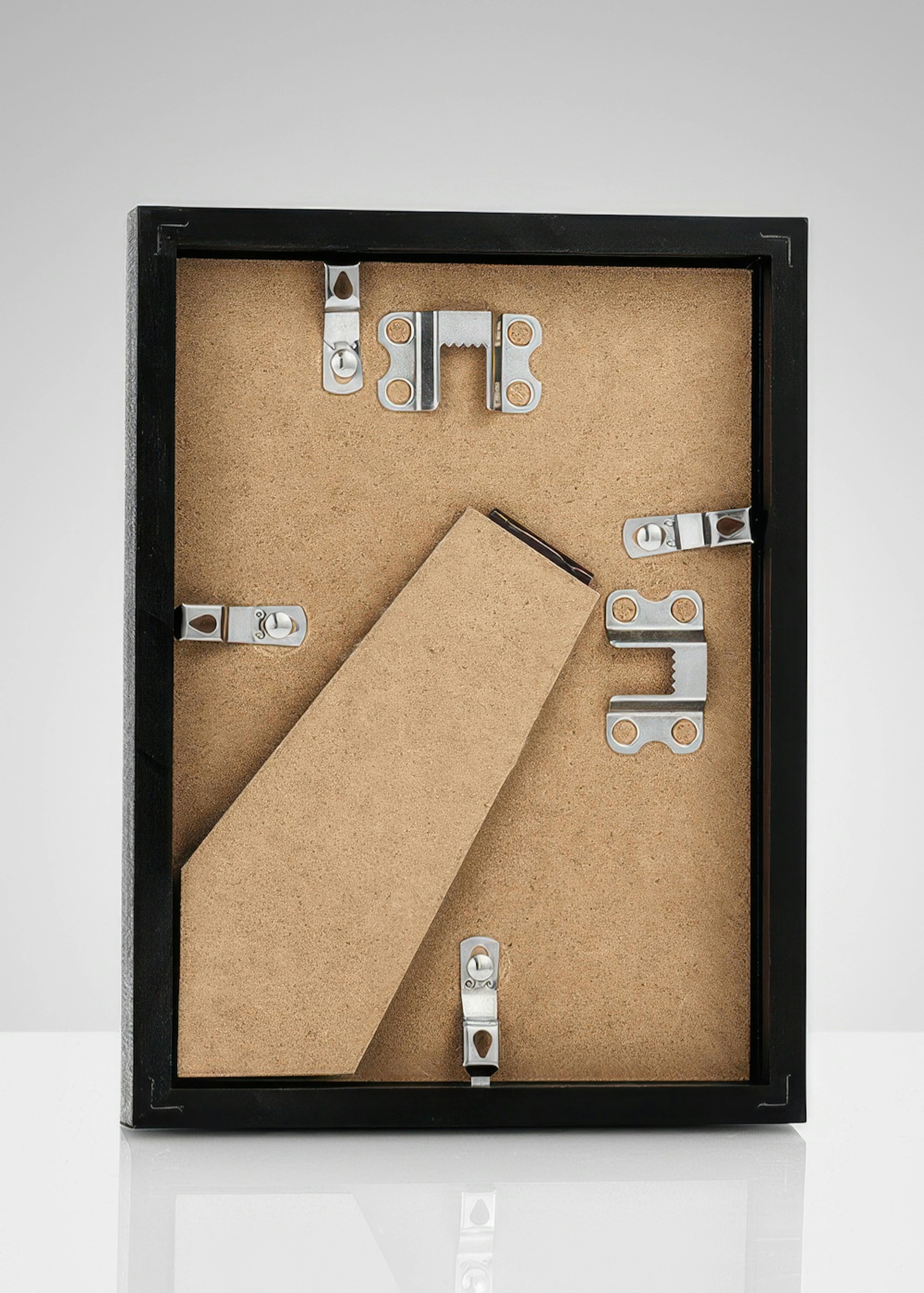 Black picture frame, 5" x 7" in