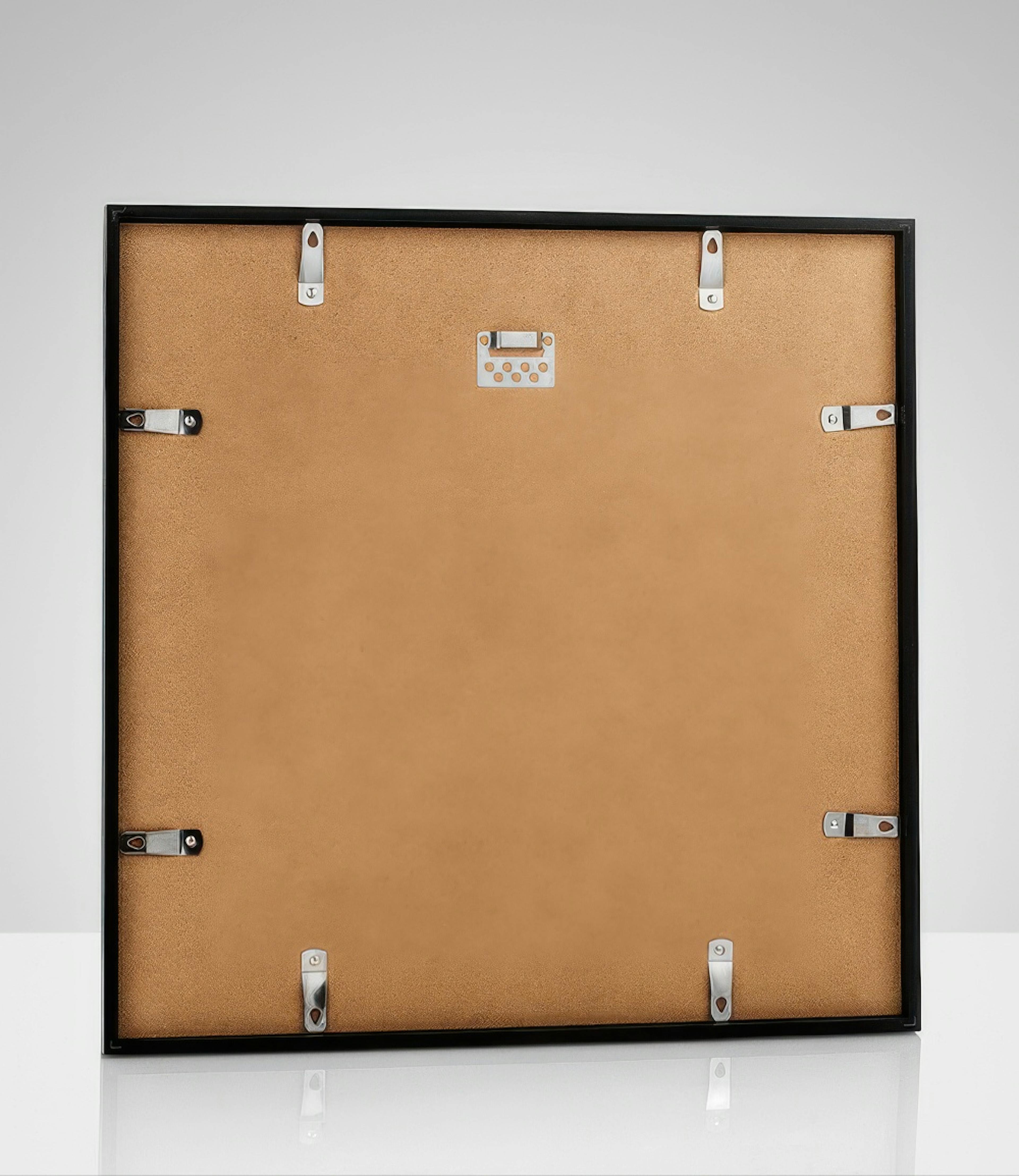 Black picture frame, 50x50 plexi